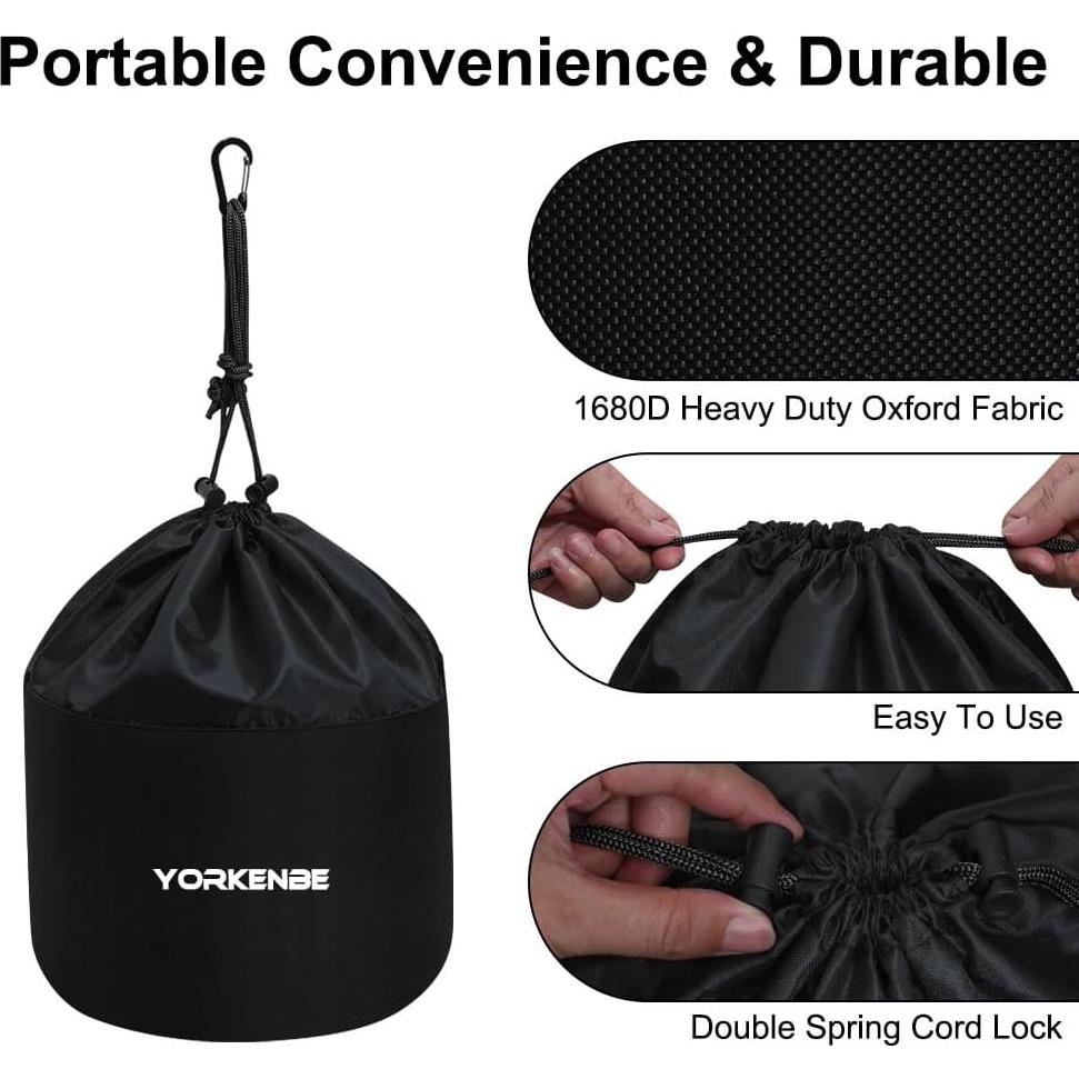 Bolsa de Almacenamiento para Utensilios de Cocina Camping Yorkenbe 45L