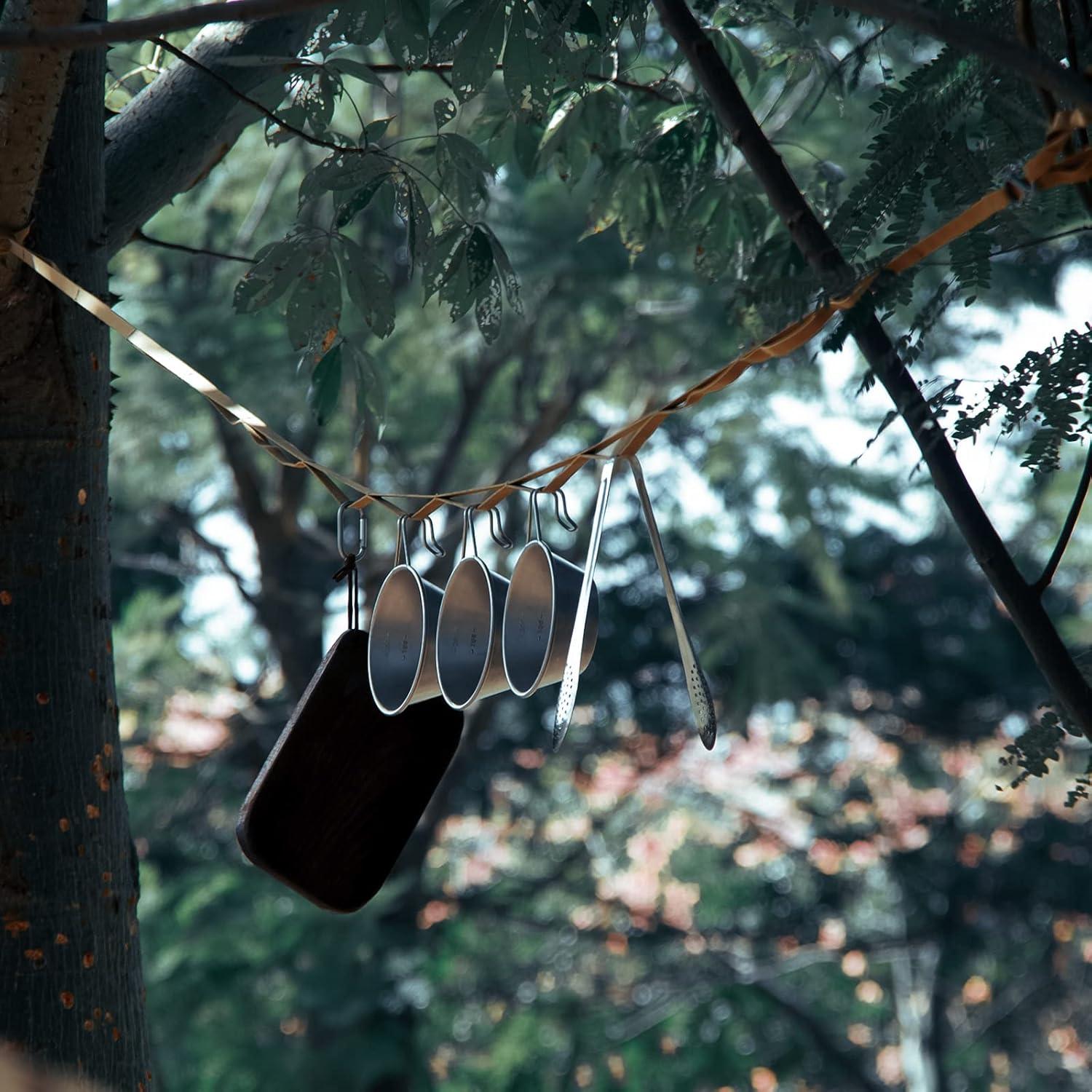 Cuerda de Camping OneTigris 3m con 19 Bucles Resistente