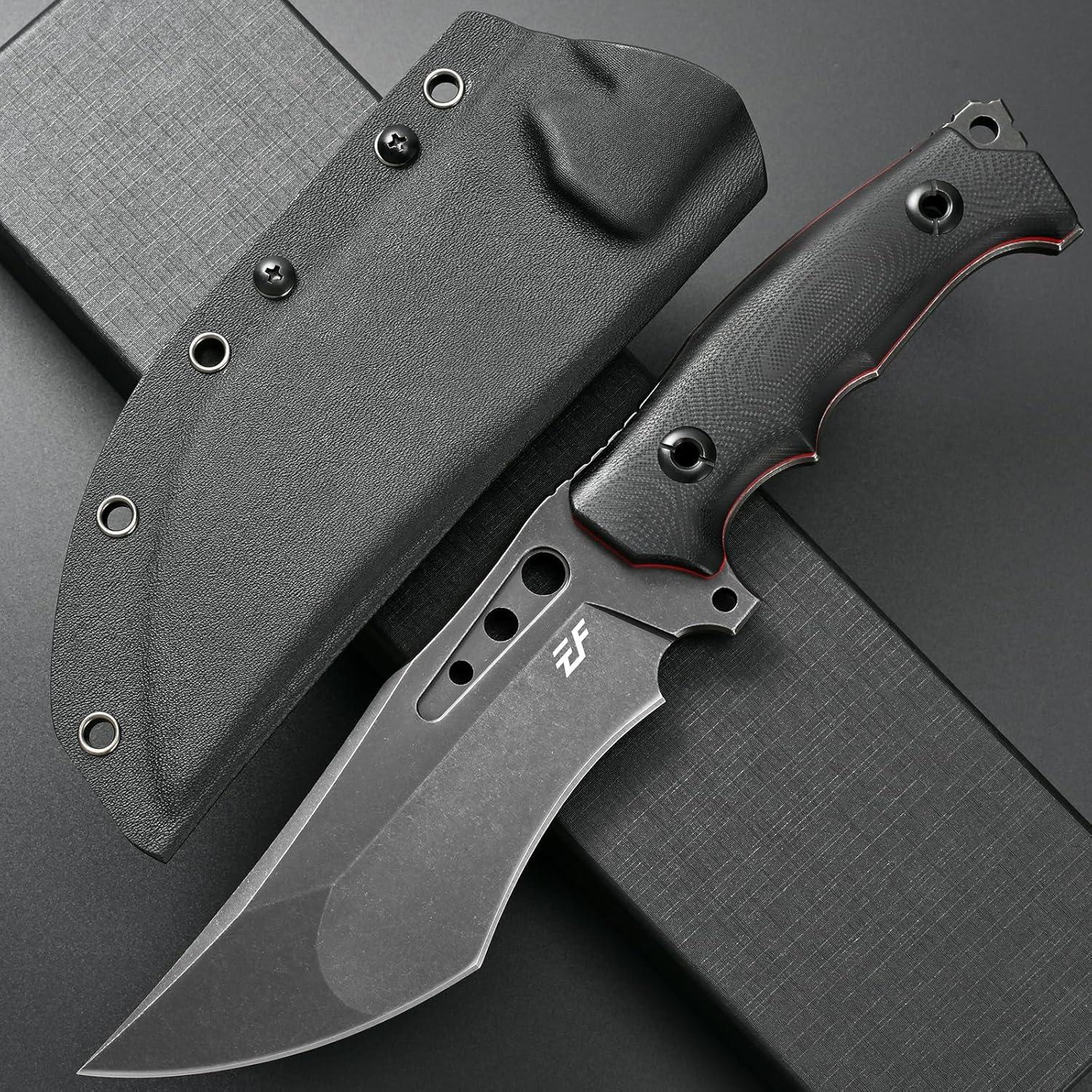 Cuchillo Fijo Eafengrow EF156 Acero AUS-10 Mango G10 15.3 cm