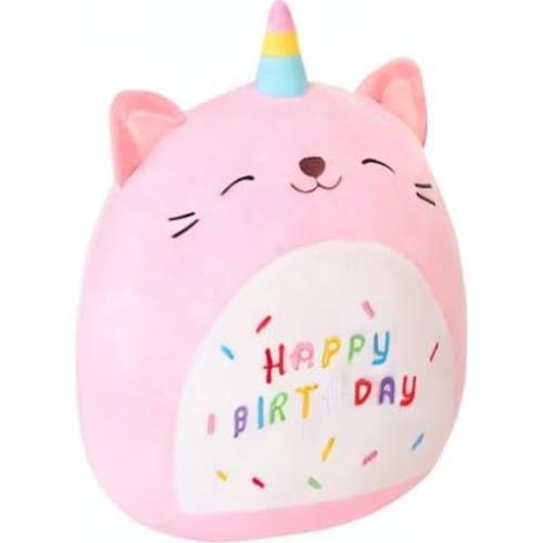 Caticorn Peluche Rosa SQEQE 25.4 cm Almohada Suave