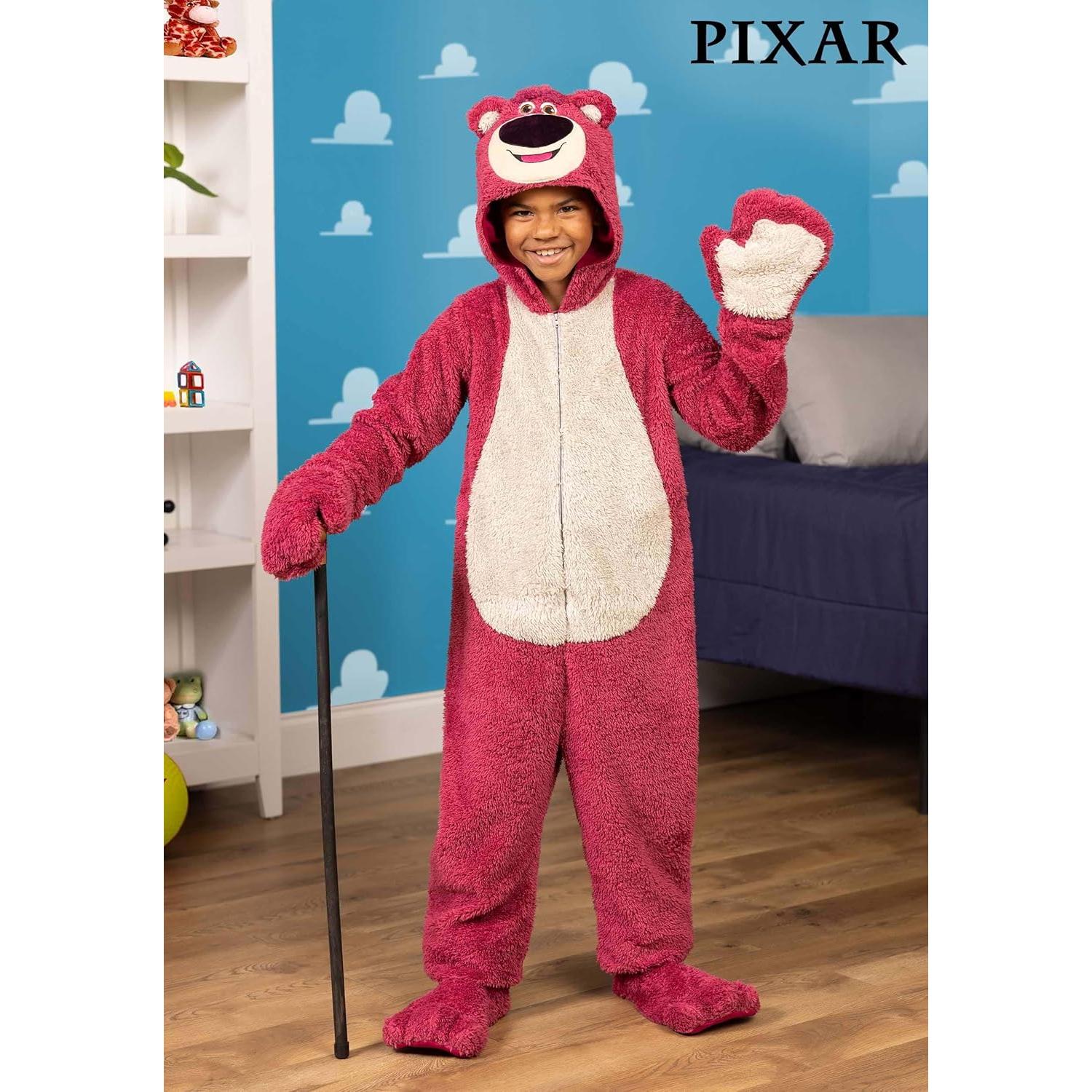 Disfraz de Lotso Disney Pixar para Niños - Mono Aromatizado a Fresa