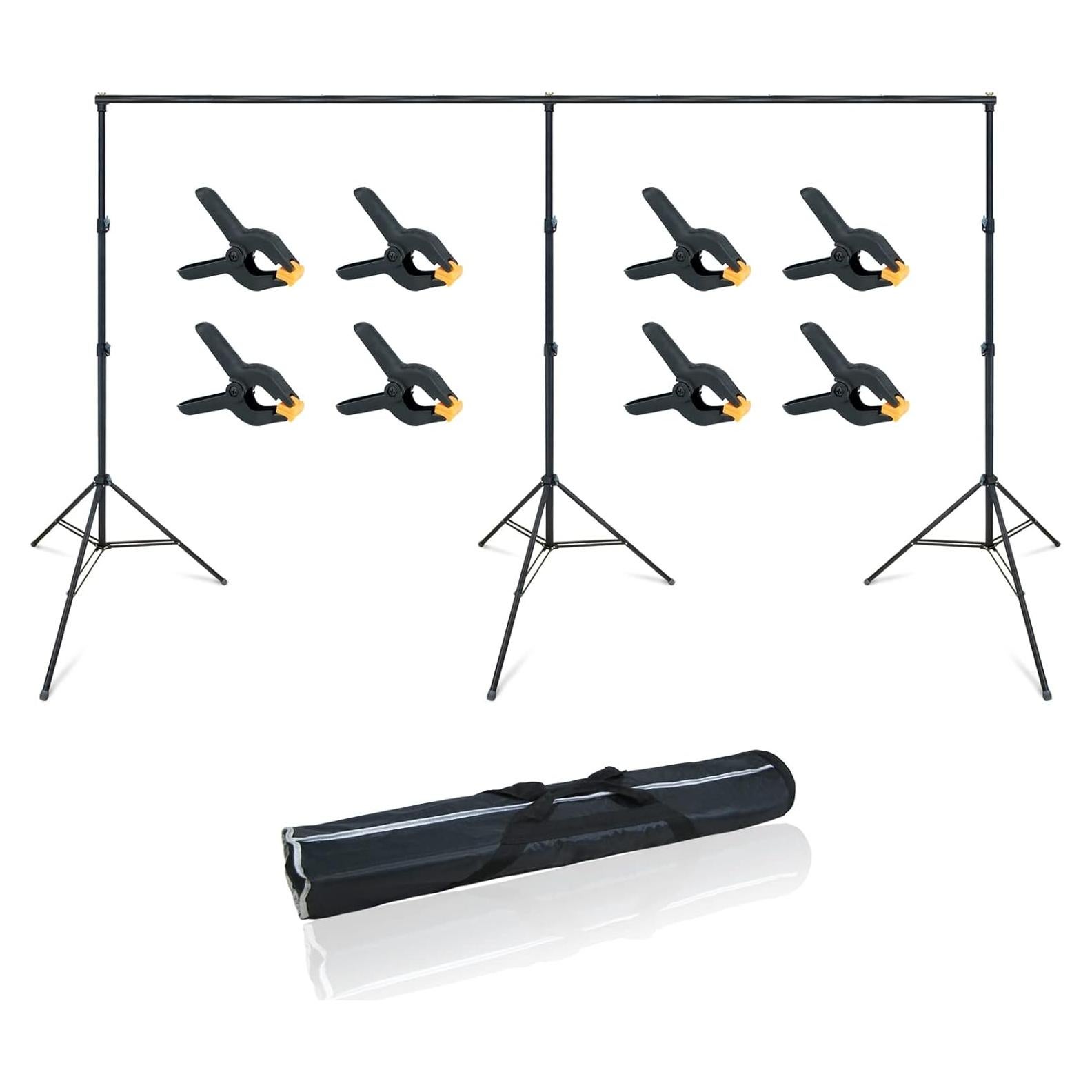 Soporte de fondo LINCO 2.74x6.1m ajustable para fotografía