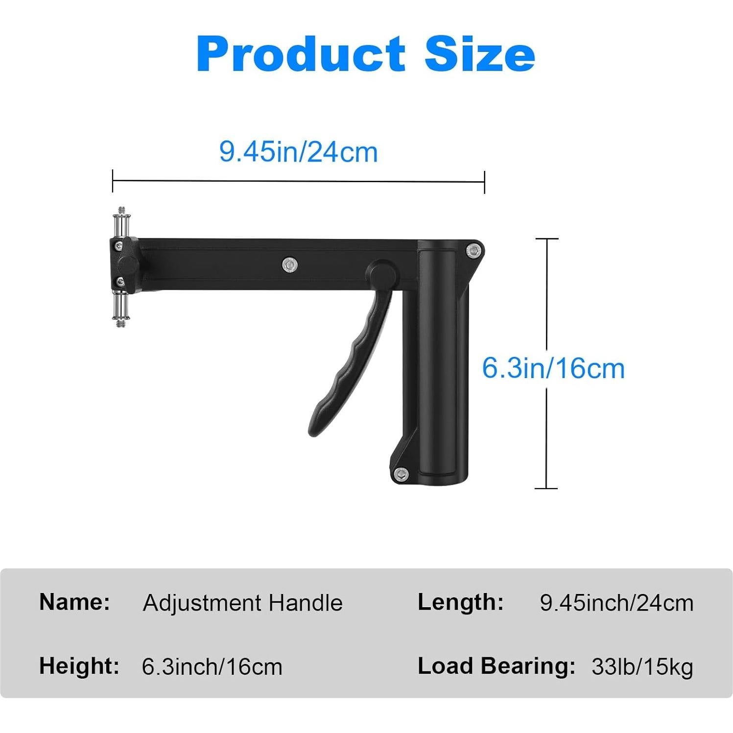 Brazo Deslizante para Soporte de Luz Soonpho QBSB 0.98 kg