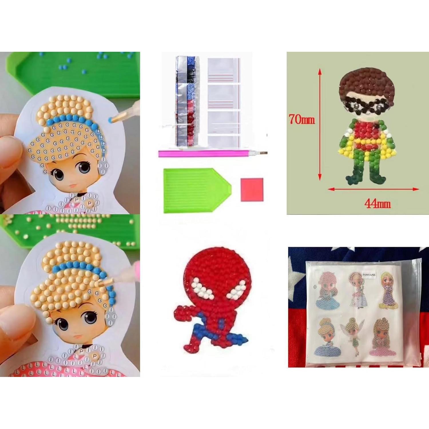 Kits de Pintura de Diamante FONYANE para Niños 4-12 Años