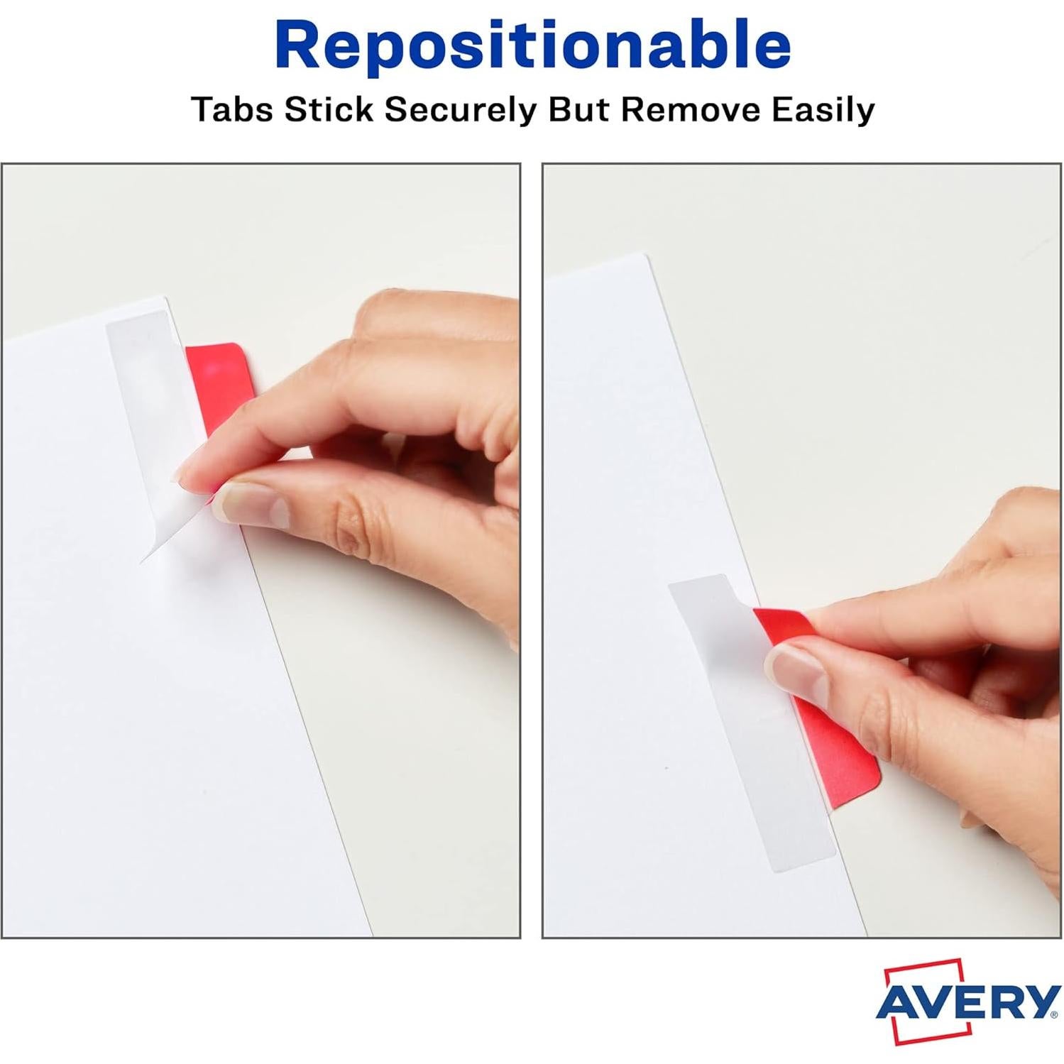 Pestañas Reposicionables Avery Margin Ultra Tabs 24 Unidades