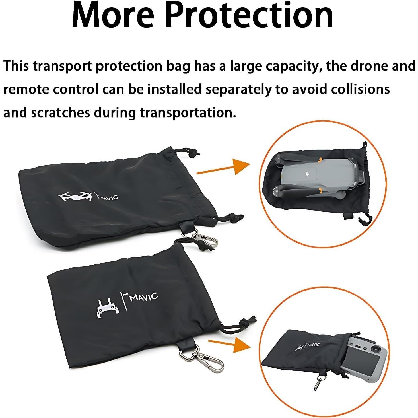 Funda Protectora para Drones DJI Mini 3 Pro/4 Pro/Air 3s