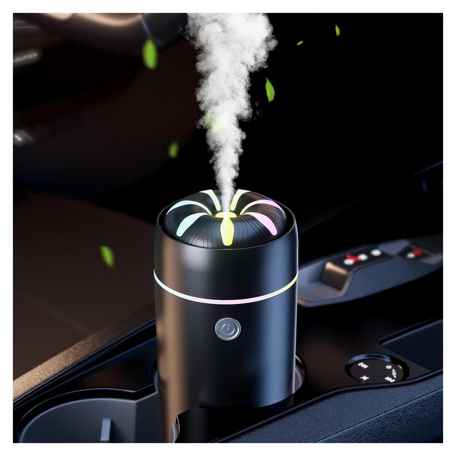 Difusor Humidificador de Coche Gonlink XXJ-F1 100ml USB Negro