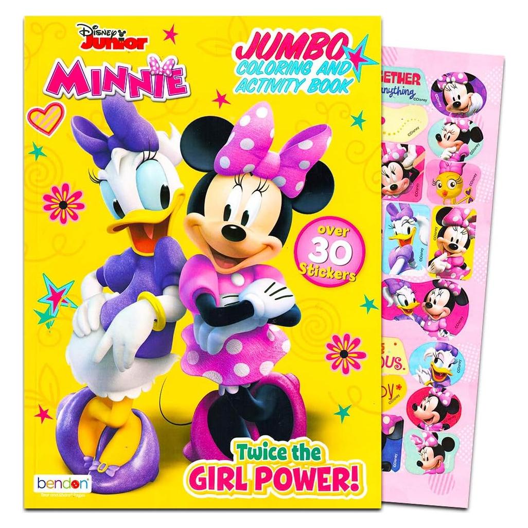 Libro para Colorear Disney Minnie Mouse 96 Páginas 21.6x29.2cm