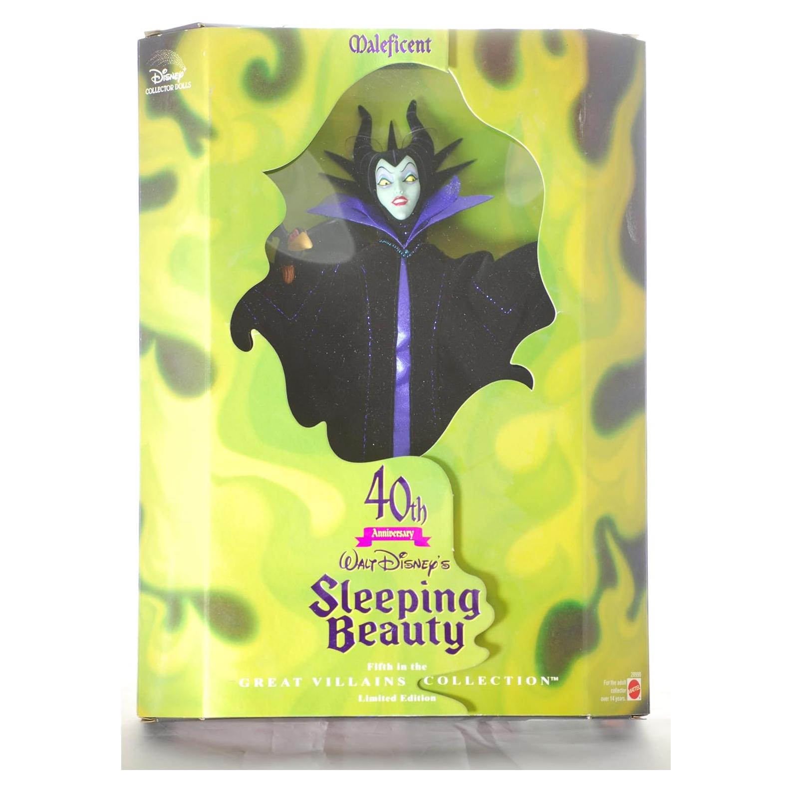 Muñeca Maleficent Barbie 40 Aniversario Disney 29 cm