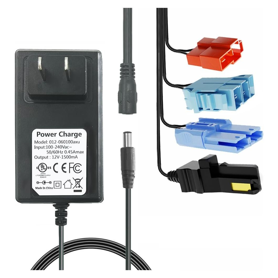 Cargador Universal 12V/24V JRRXM para Juguetes Eléctricos