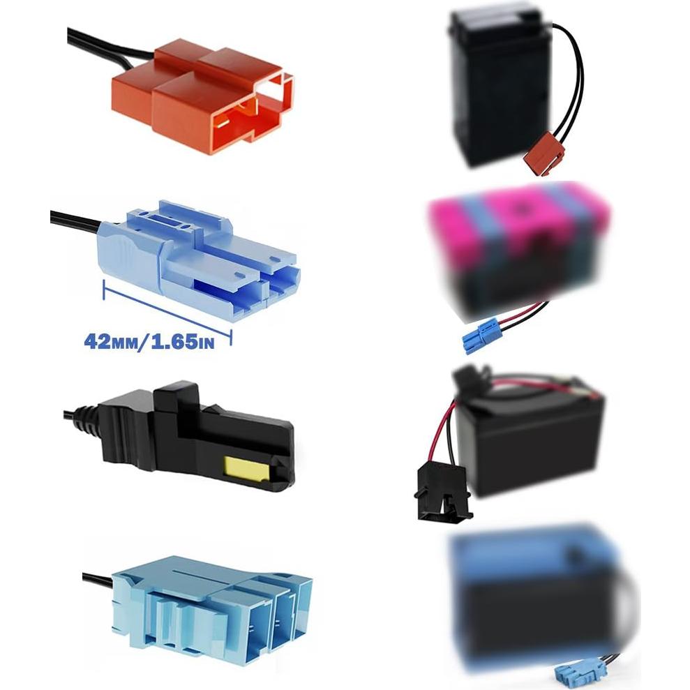 Cargador Universal 12V/24V JRRXM para Juguetes Eléctricos