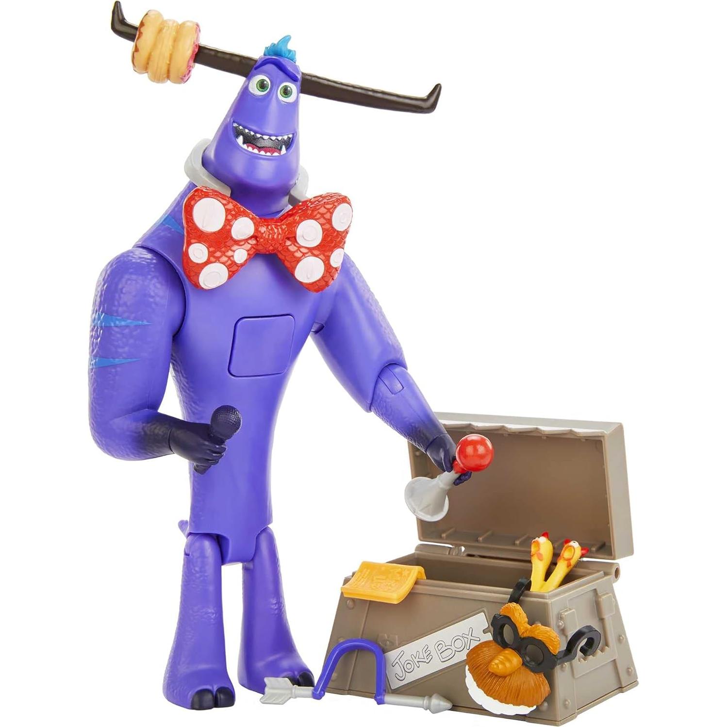 Figura de Tylor Tuskmon de Disney Pixar 20 cm con micrófono