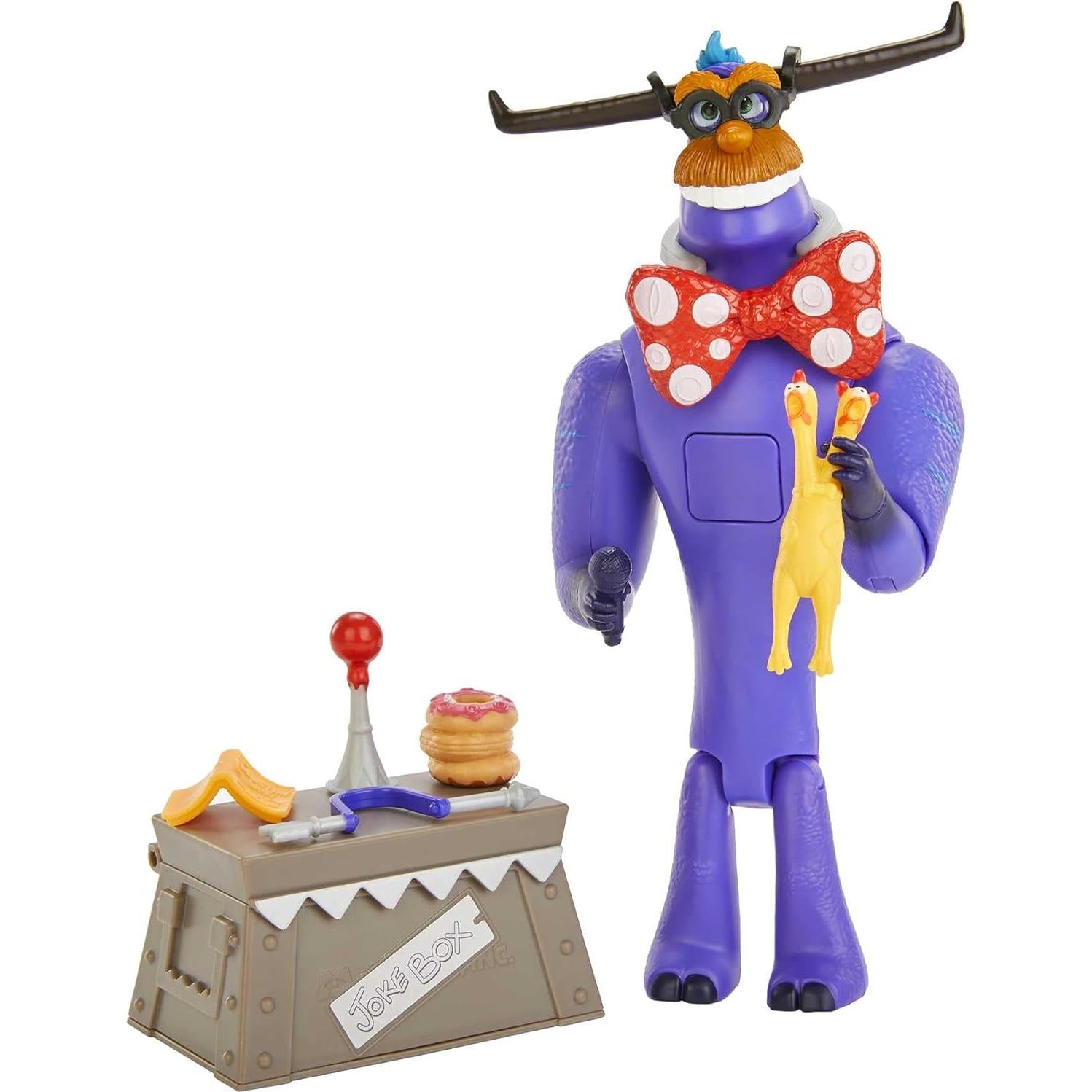 Figura de Tylor Tuskmon de Disney Pixar 20 cm con micrófono