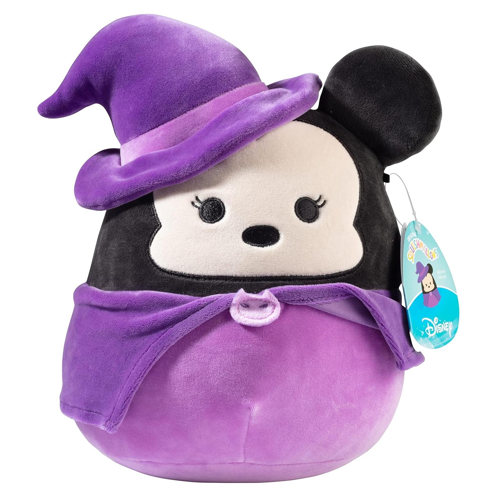 Squishmallows 8" Minnie Mouse Witch - Official Kellytoy Disney Plush - Cute and Soft Stuffed Animal Toy - Great Gift for Kids