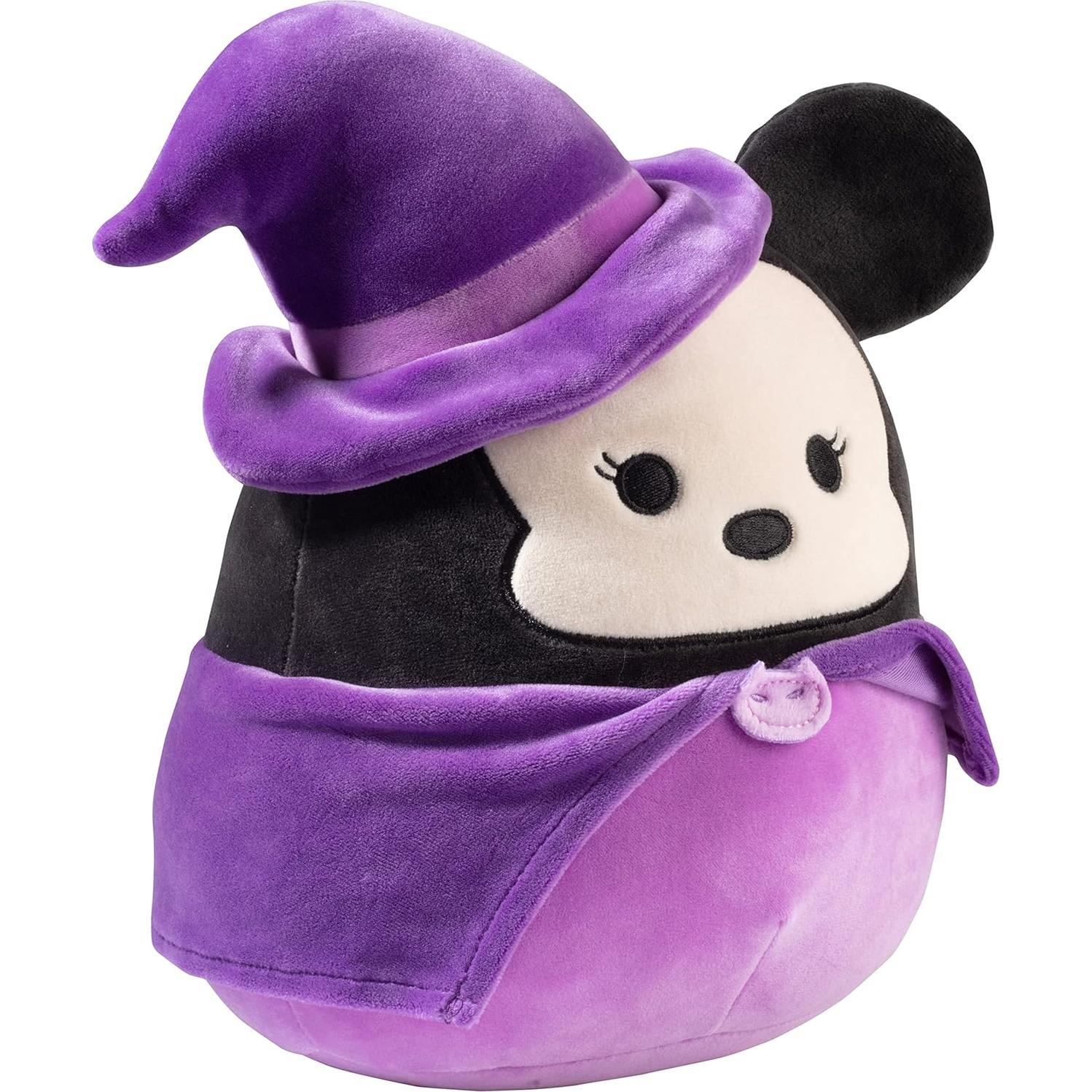 Squishmallows 8" Minnie Mouse Witch - Official Kellytoy Disney Plush - Cute and Soft Stuffed Animal Toy - Great Gift for Kids