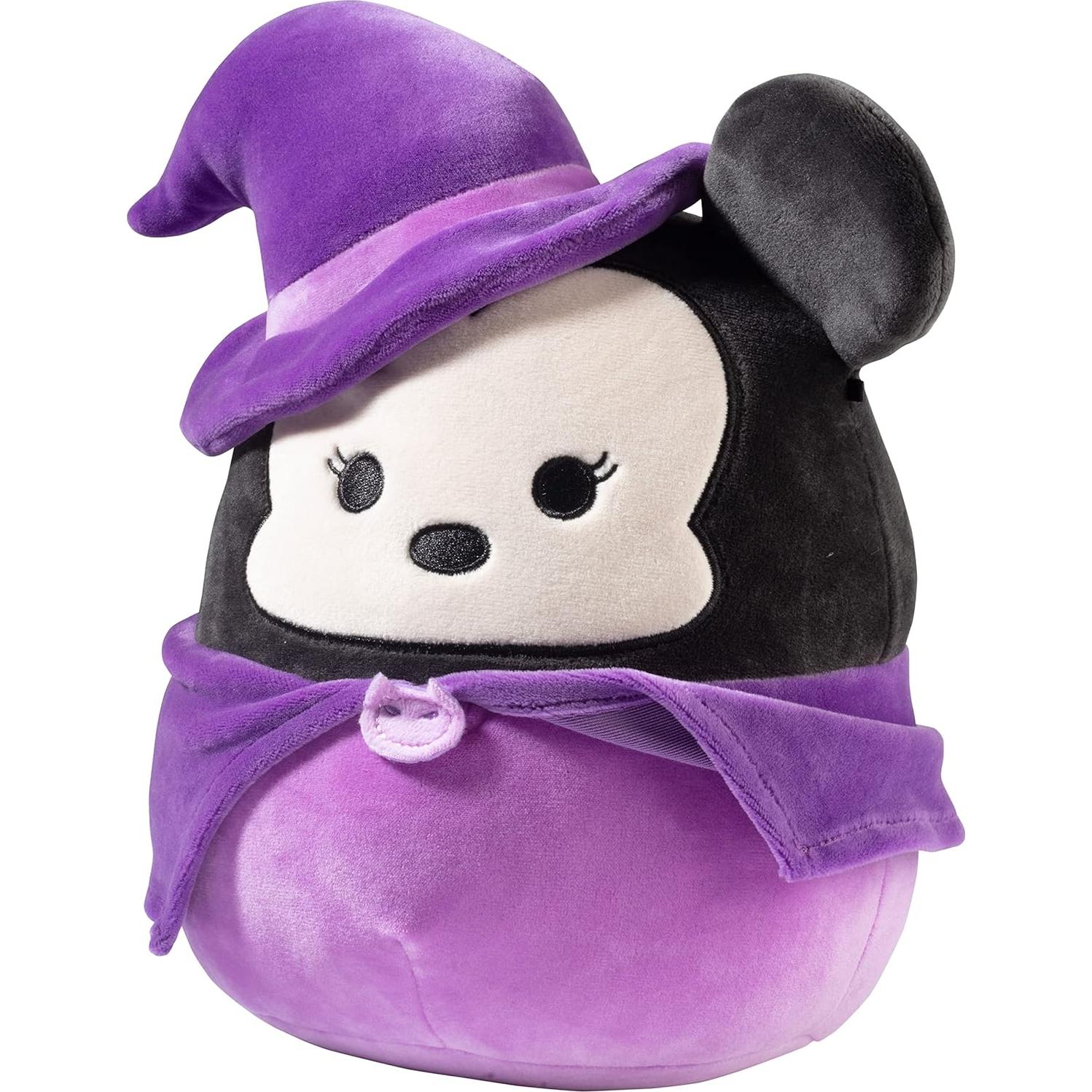 Squishmallows 8" Minnie Mouse Witch - Official Kellytoy Disney Plush - Cute and Soft Stuffed Animal Toy - Great Gift for Kids
