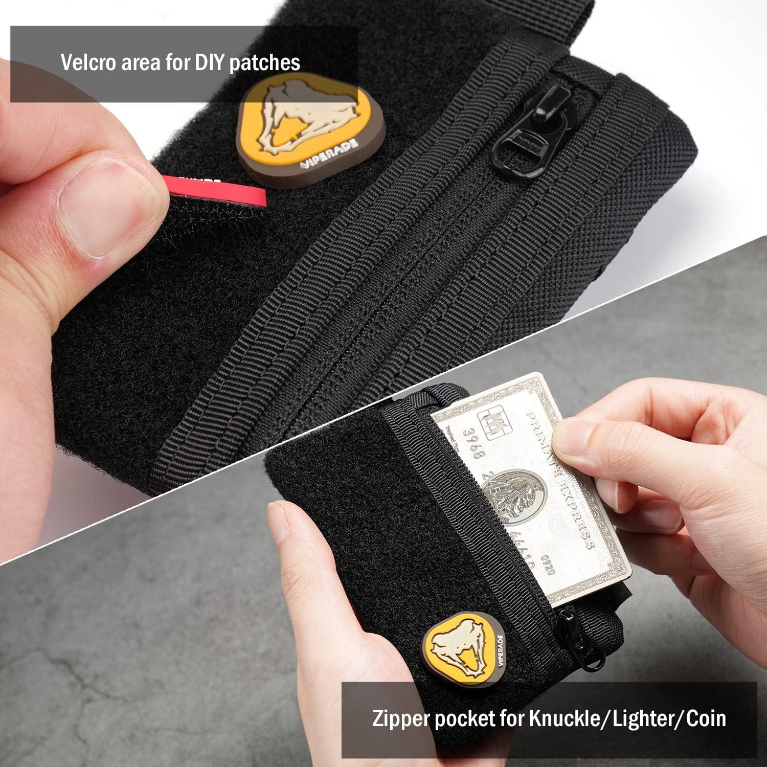 Organizador de Bolsillo EDC VIPERADE VE15 Negro 11.5x8.1cm