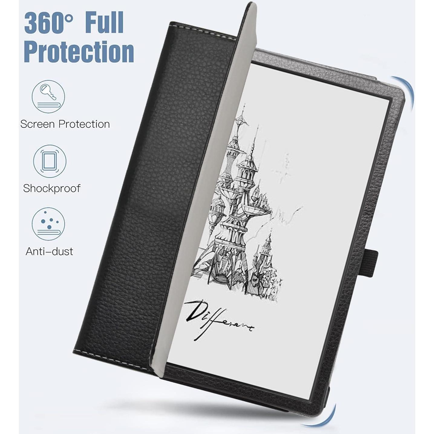 Funda Plegable BIGE para BOOX Tab Ultra 10.3" Negro