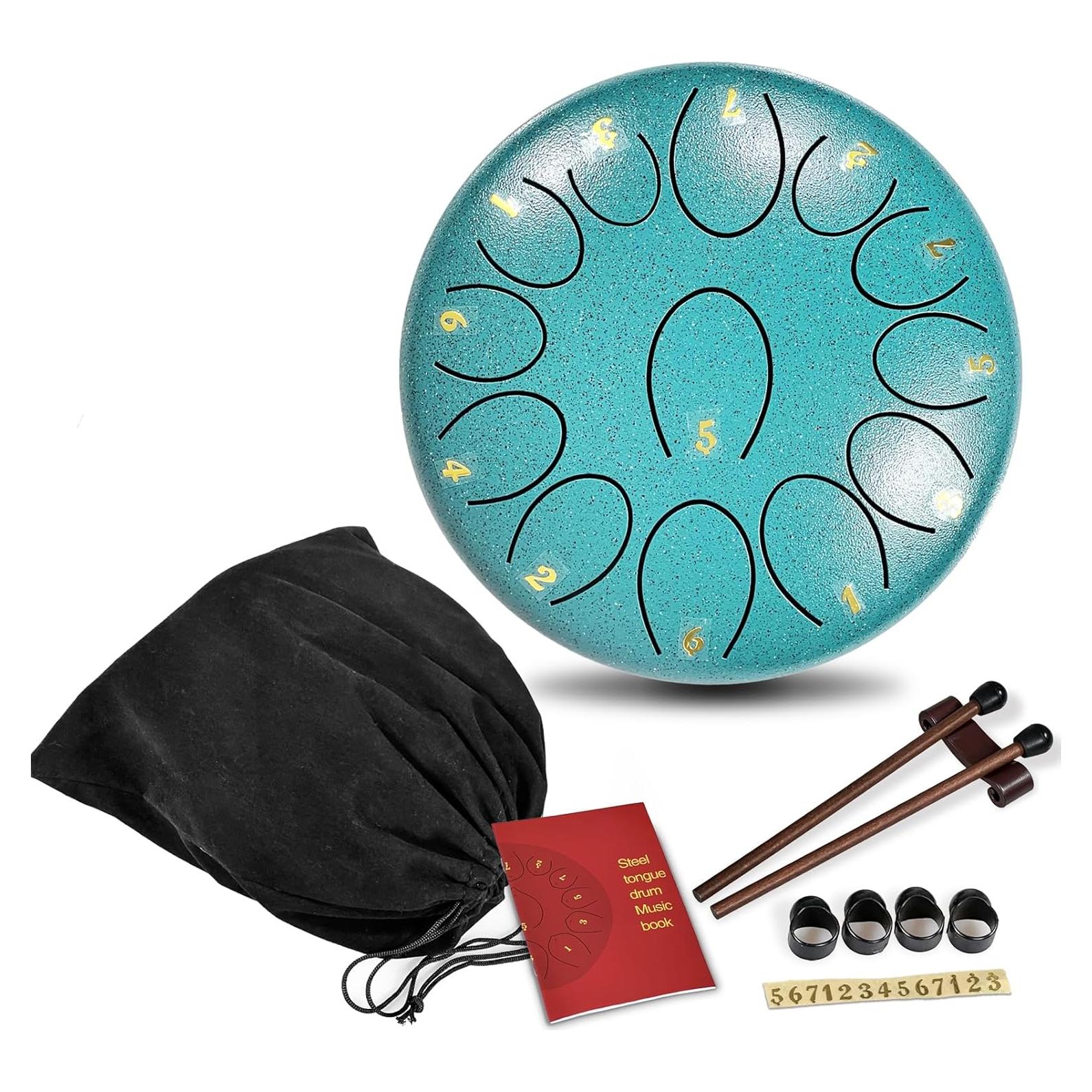 Tambor de Lengua de Acero 17 cm 13 Notas REGIS Musical