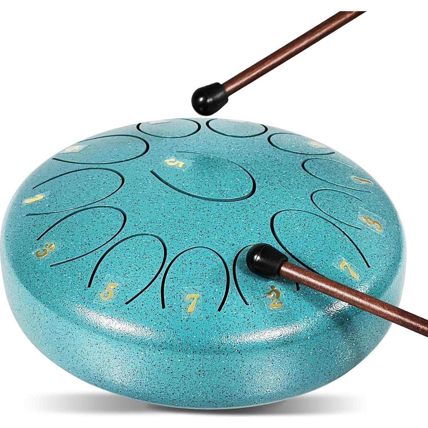 Tambor de Lengua de Acero 17 cm 13 Notas REGIS Musical