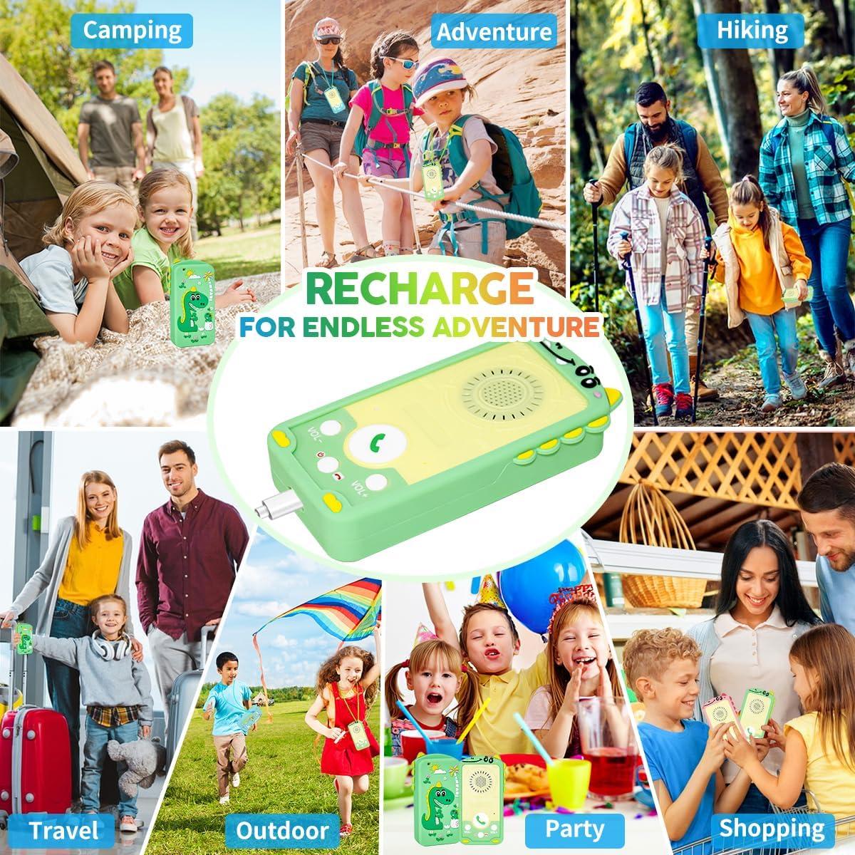 Walkie Talkies Niños Miduo VT01, Comunicación Bidireccional 2 Unidades