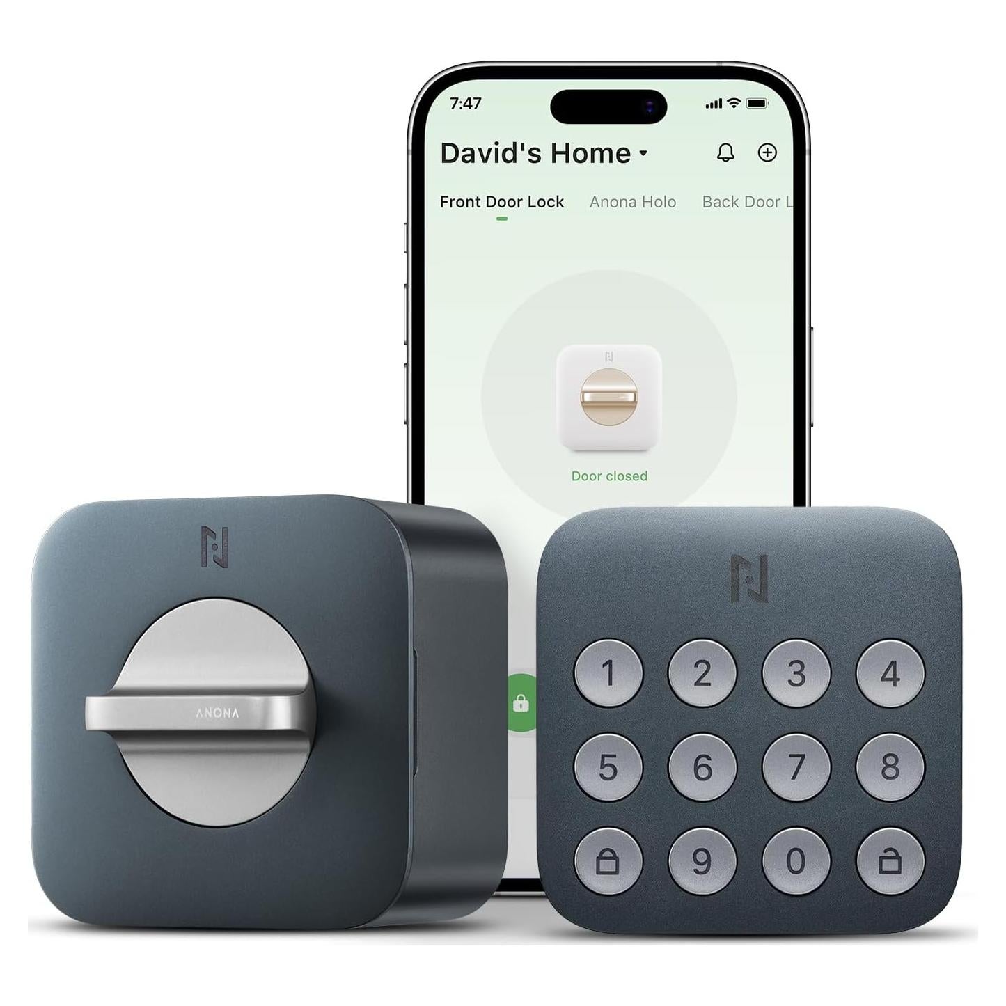 Cerradura Inteligente Anona Holo Wi-Fi con Teclado y Auto-Bloqueo