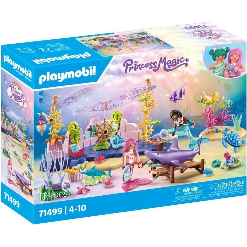 Cuidado de Animales de Sirena Playmobil 71499 - 114 Piezas