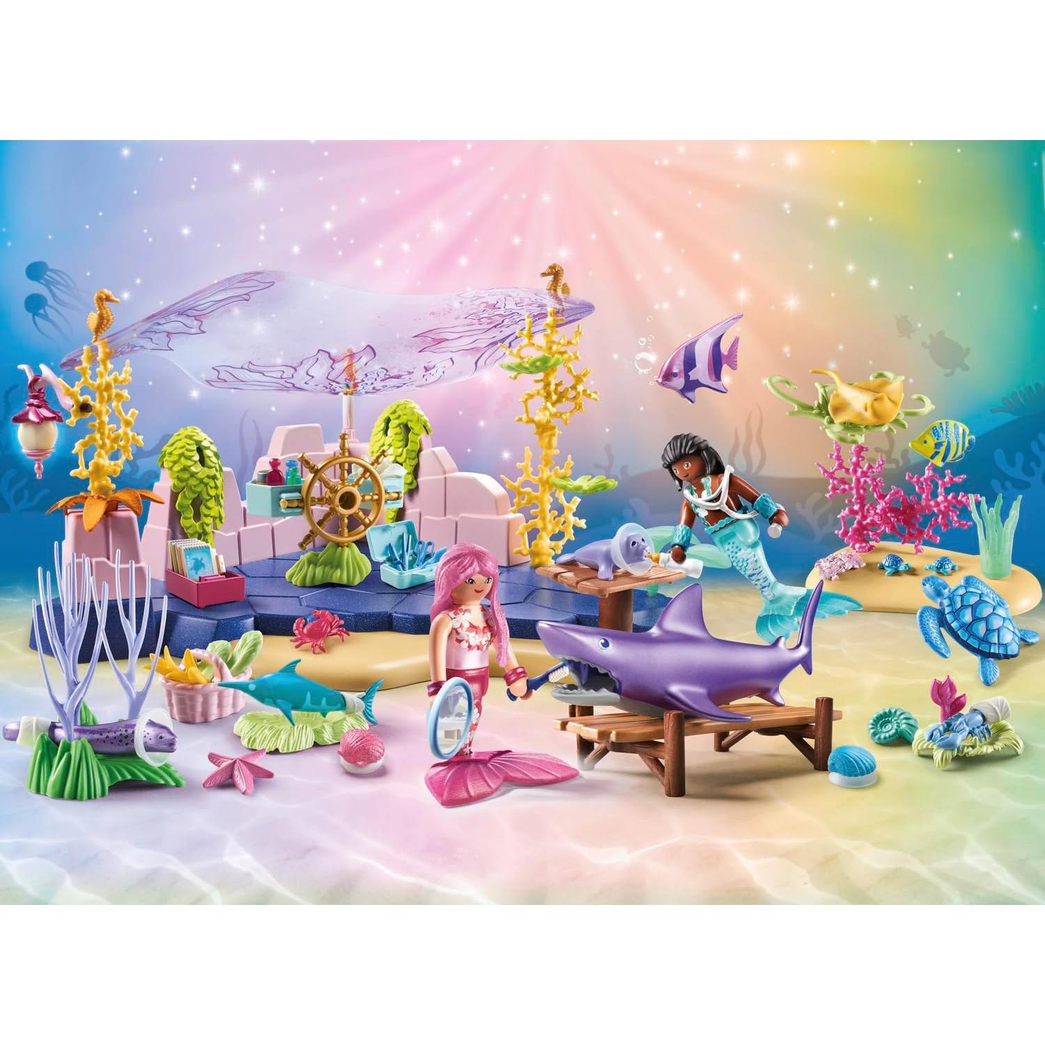 Cuidado de Animales de Sirena Playmobil 71499 - 114 Piezas