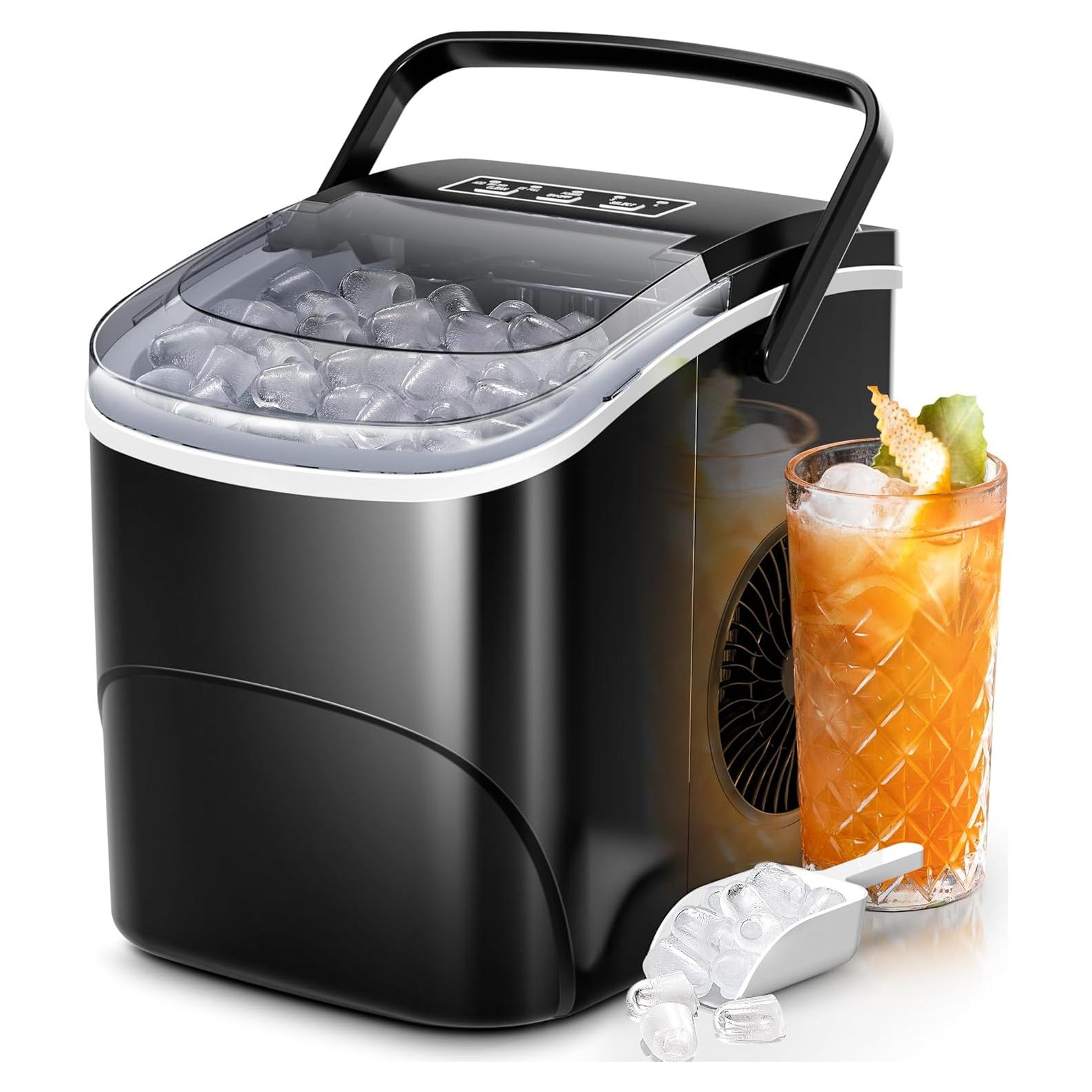Máquina de Hielo Electactic Z5812B 11,79 kg 9 Cubos en 6 Min