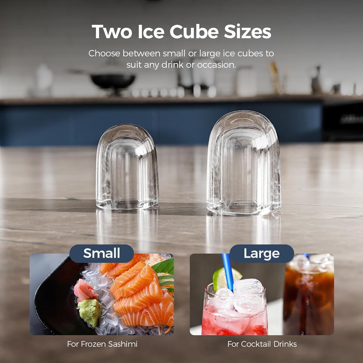 Máquina de Hielo Electactic Z5812B 11,79 kg 9 Cubos en 6 Min