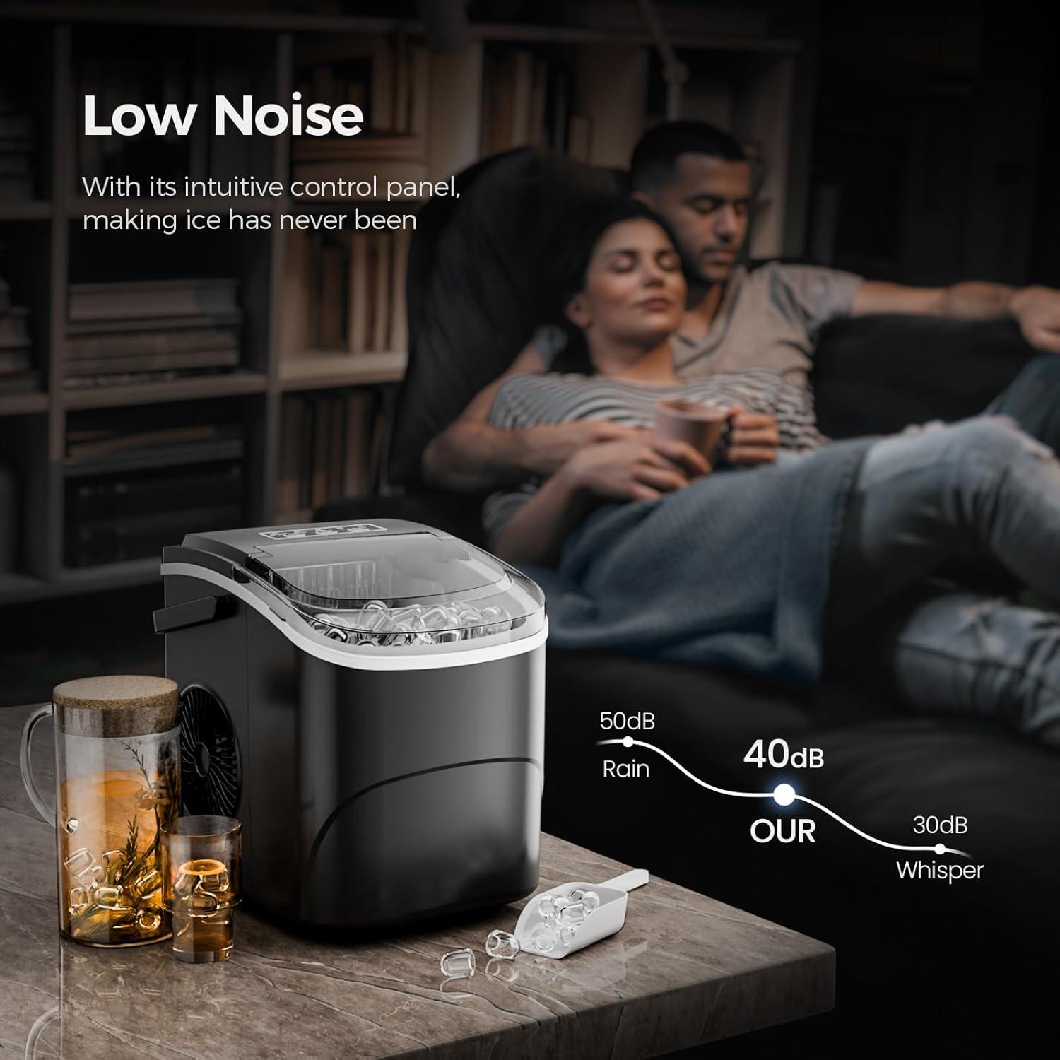 Máquina de Hielo Electactic Z5812B 11,79 kg 9 Cubos en 6 Min