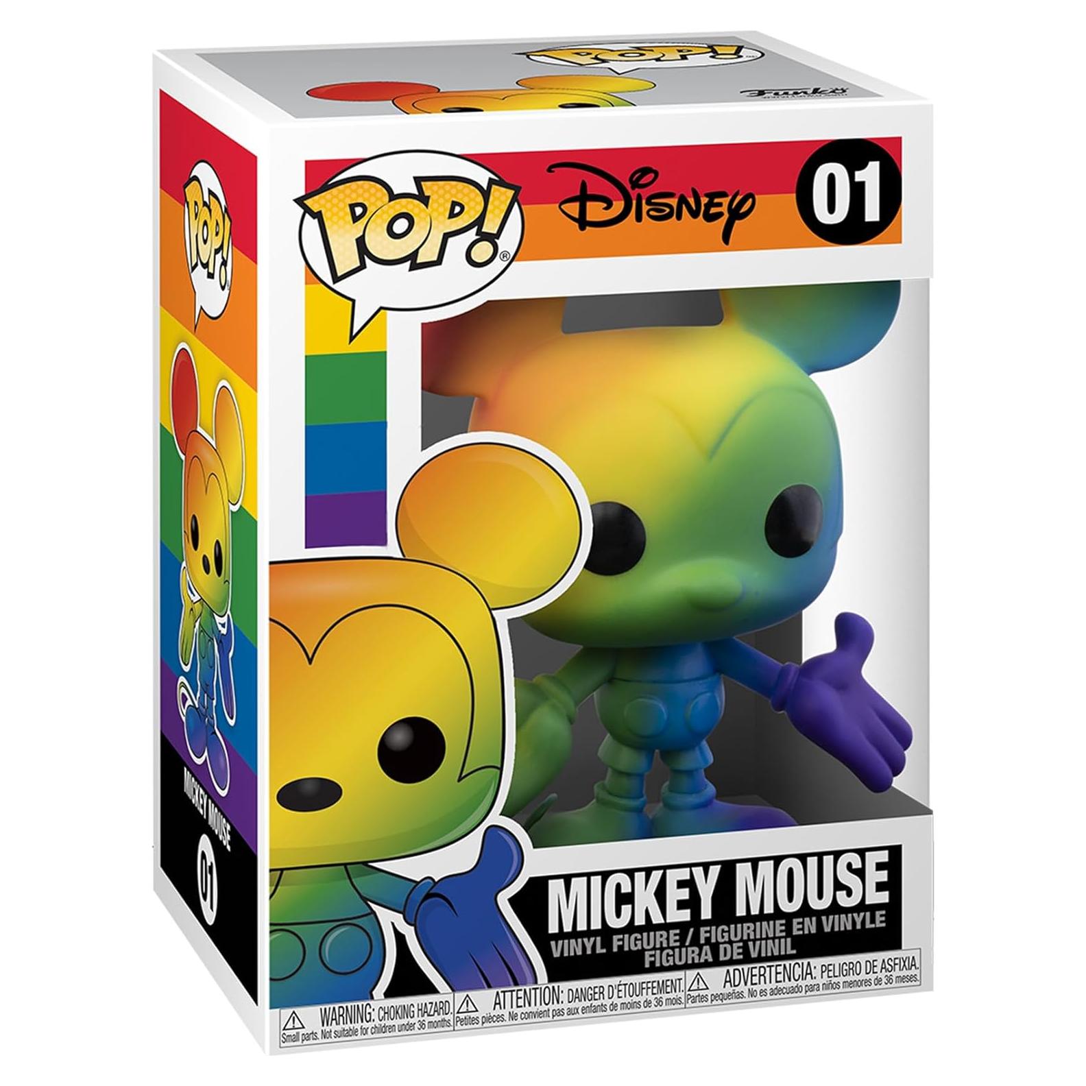 Funko POP Disney Mickey Mouse Orgullo Arcoíris 10 cm