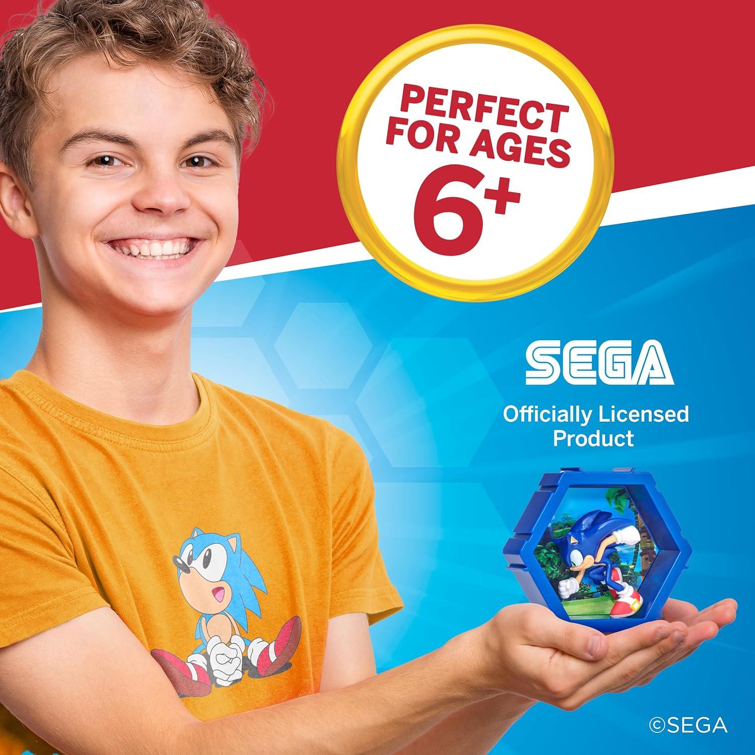 Figura Coleccionable PODS 4D Sonic 3D Conectable 91g