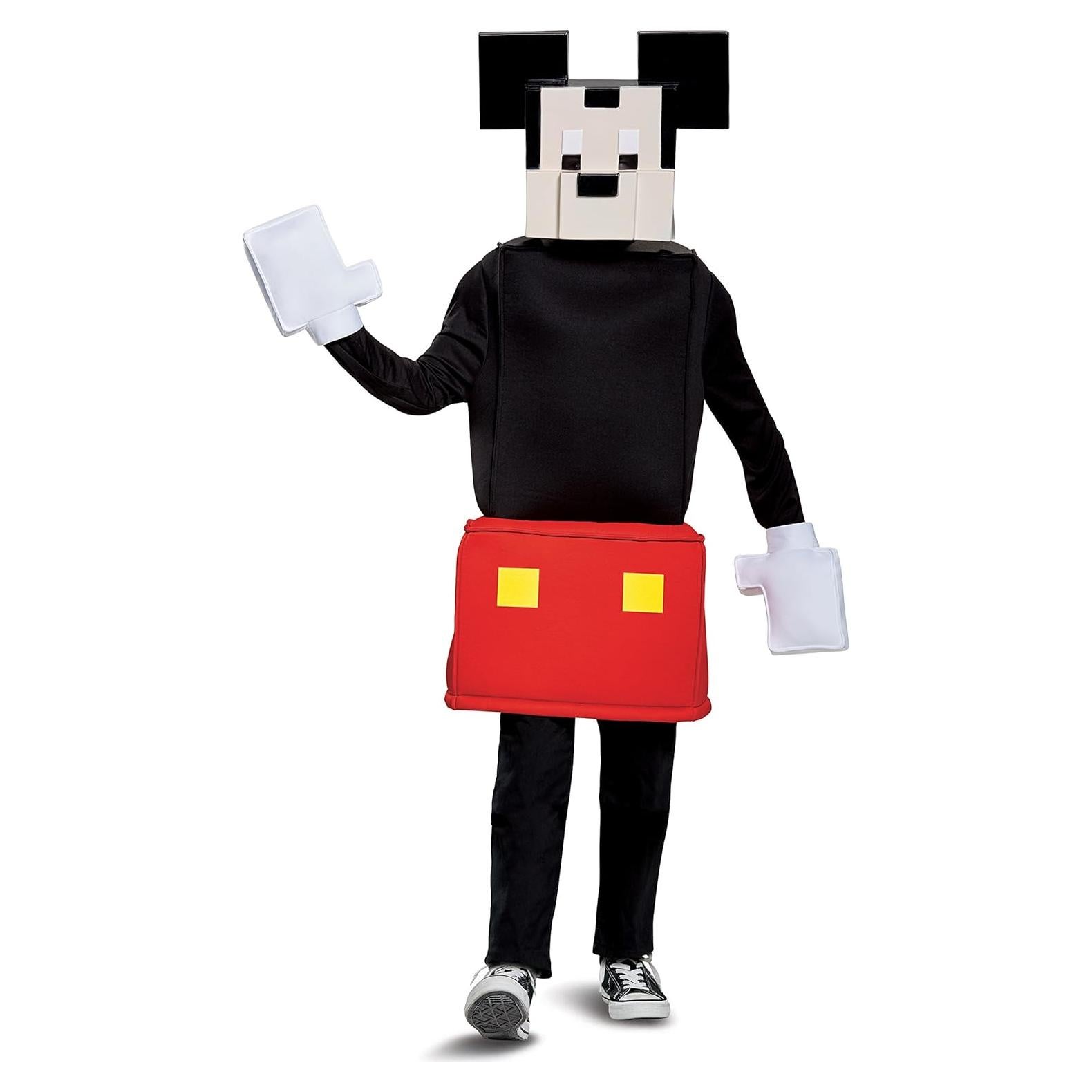 Disfraz Mickey Mouse 8 Bits Disney Crossy Road Niños 7-8 Años