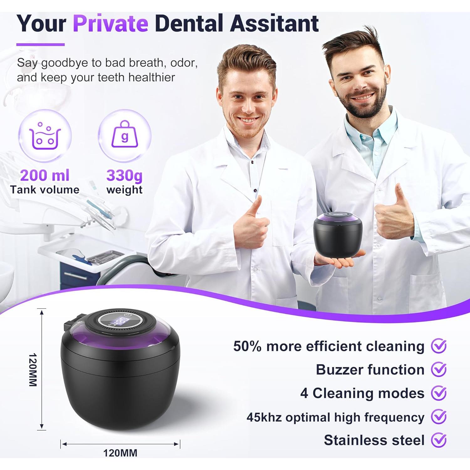 Limpiador Ultrasónico de Retenedores Bolduel 45kHz 200ml