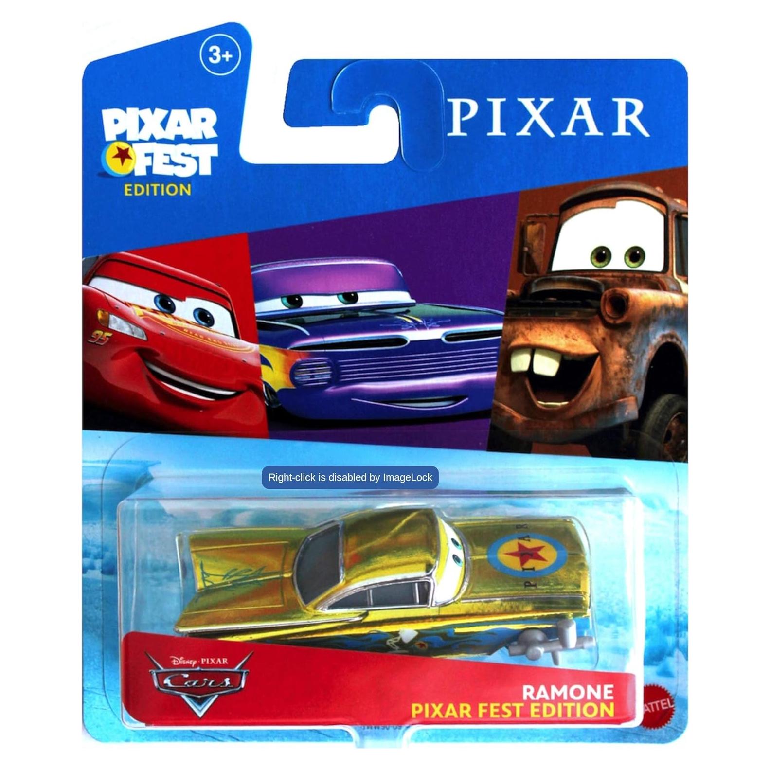 Disney Cars Ramone Amarillo 1:55 Diecast Mattel