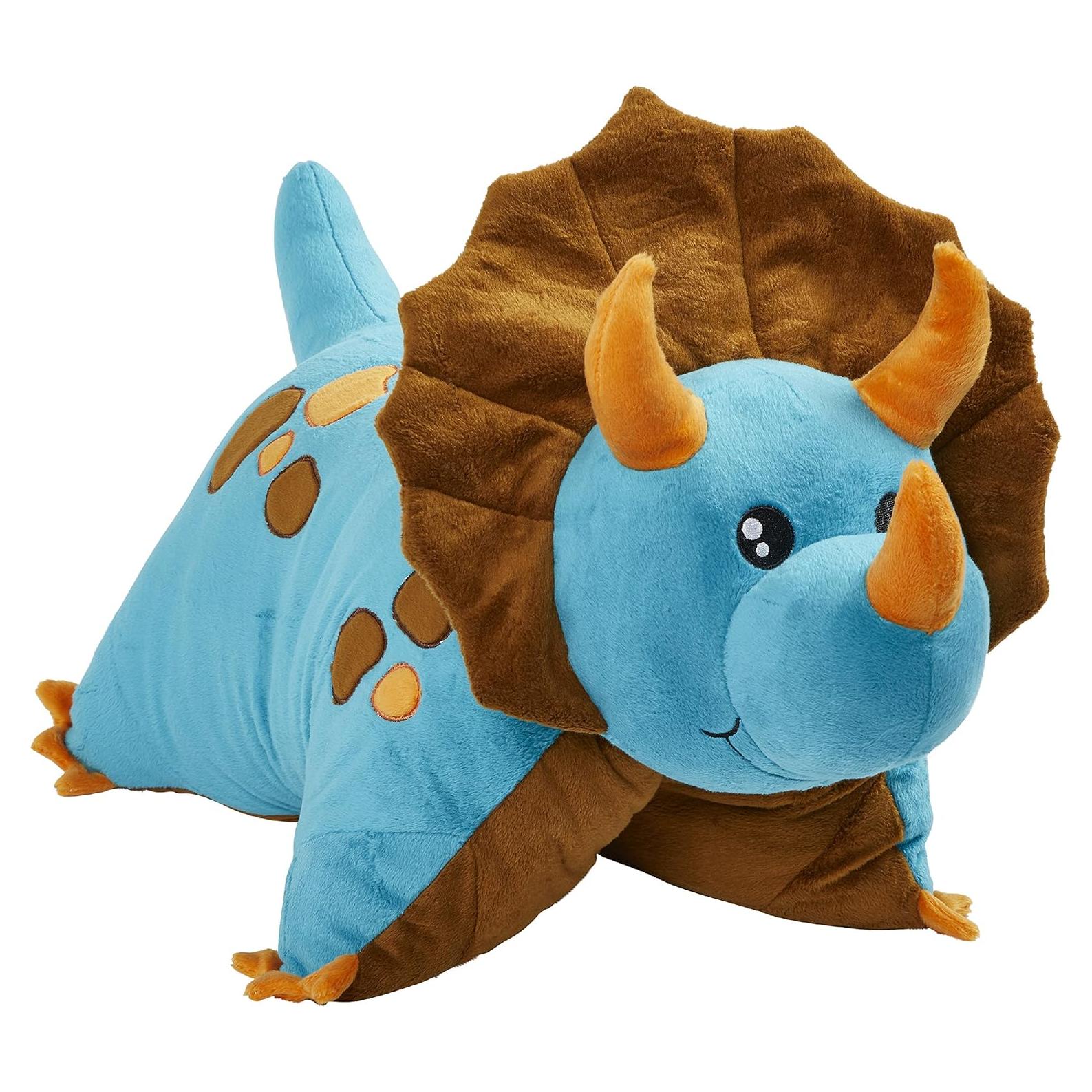 Pillow Pets Dinosaurio Azul 45.72 cm Juguete de Peluche