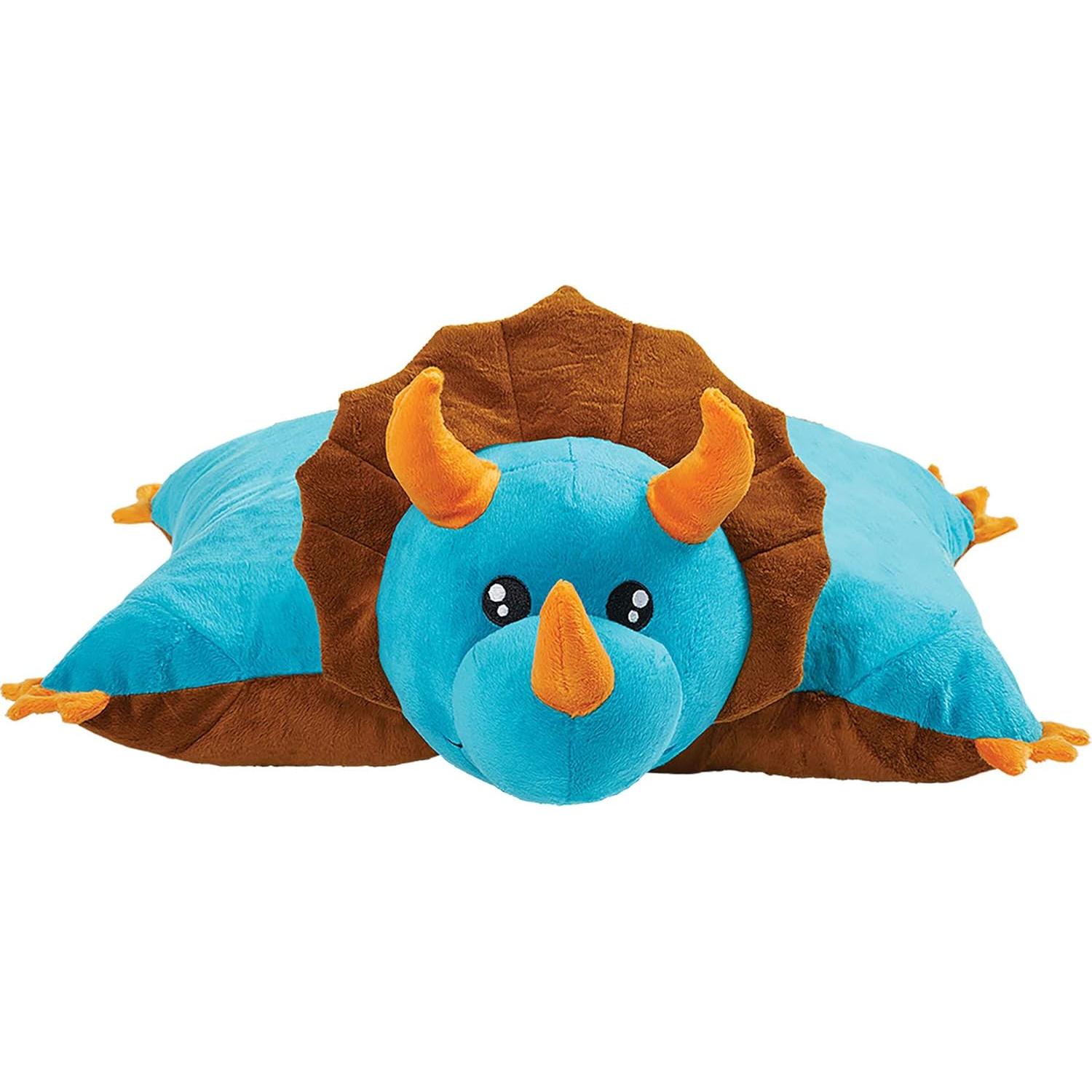 Pillow Pets Dinosaurio Azul 45.72 cm Juguete de Peluche