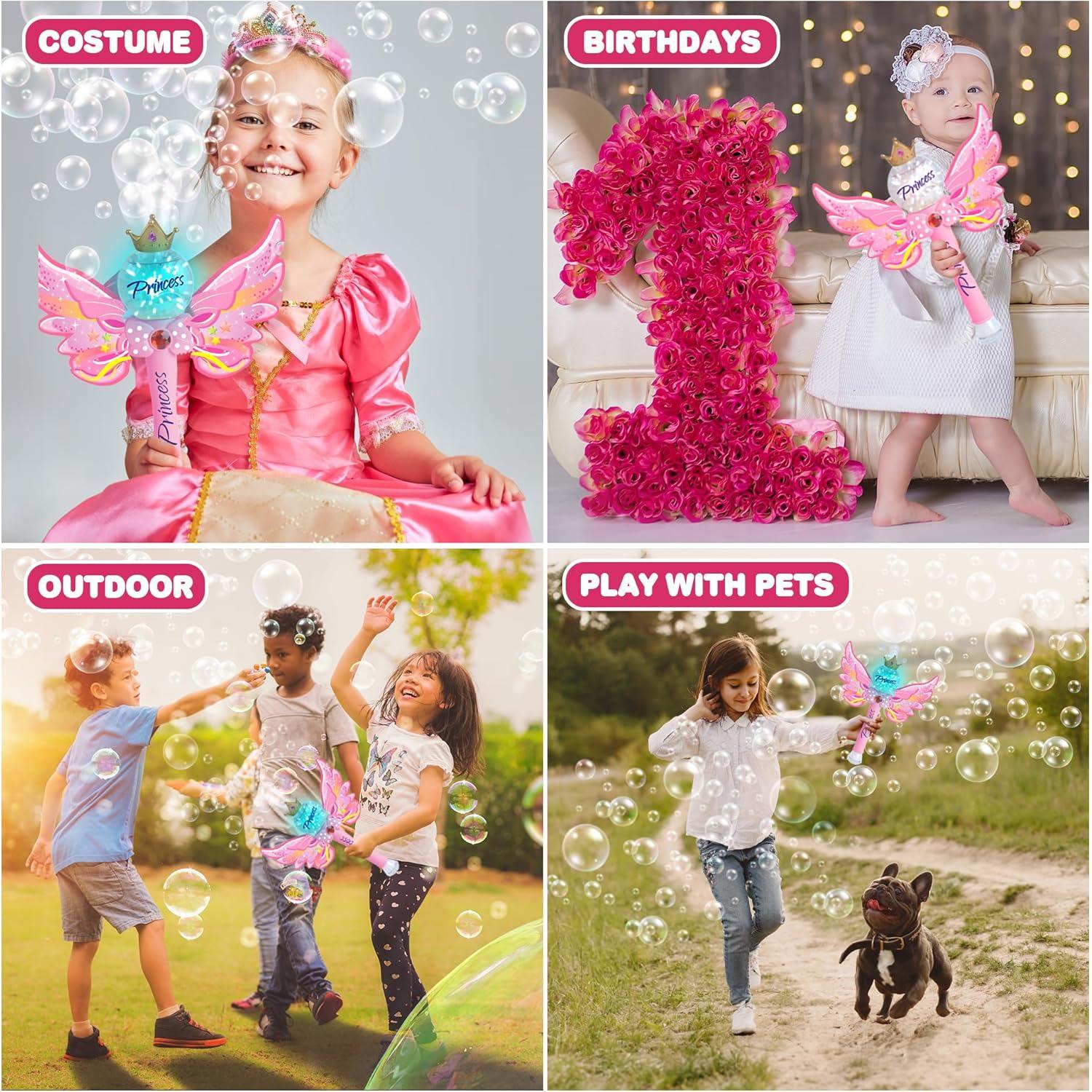 Varita de Burbuja ArtCreativity con Luz LED y Sonido 35.56 cm