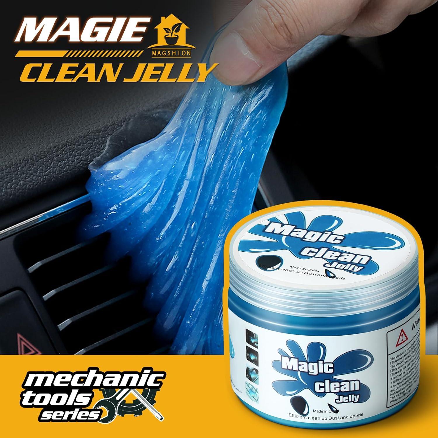 Gel de Limpieza Magshion 200g para Auto y Oficina - Azul