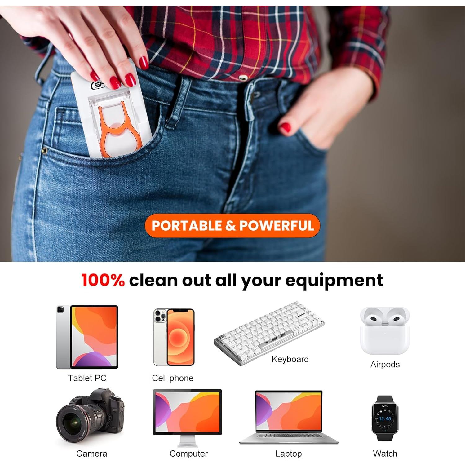 Kit de limpieza 11 en 1 Spogie para teclado y dispositivos