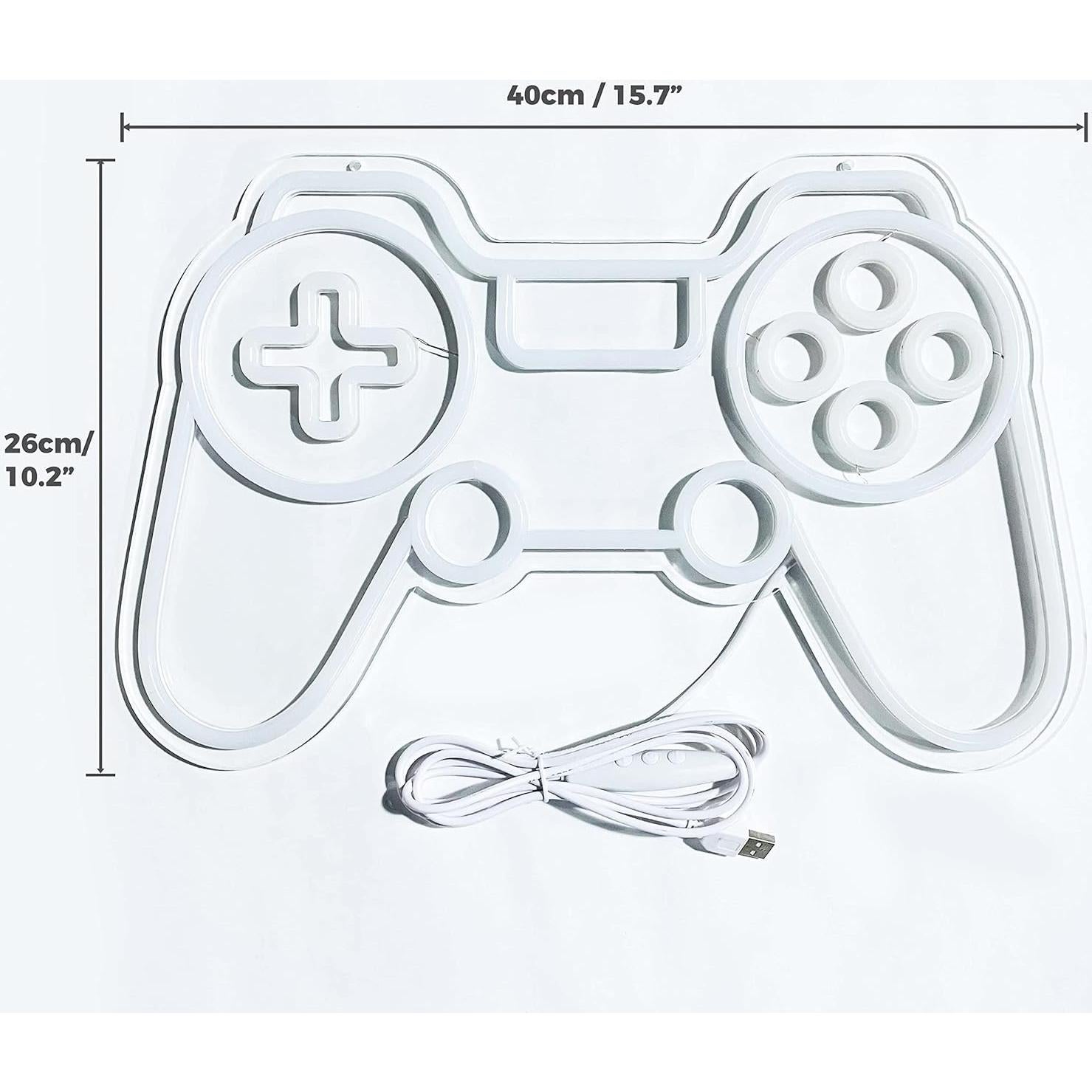 Luz de neón LED GGK Controlador de Juego 35.6x30.9 cm