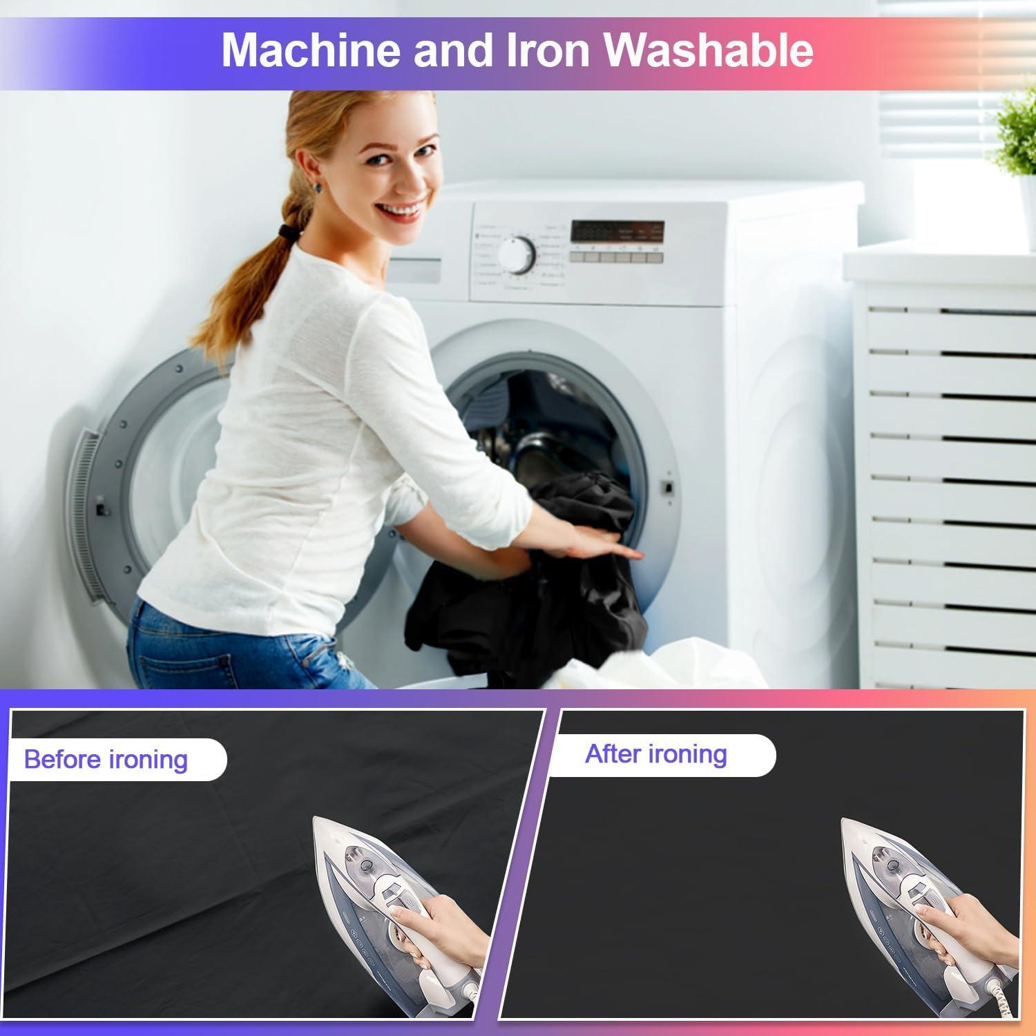 Cortina de Fondo Negra JINSUI 3x3m para Fotografía Profesional