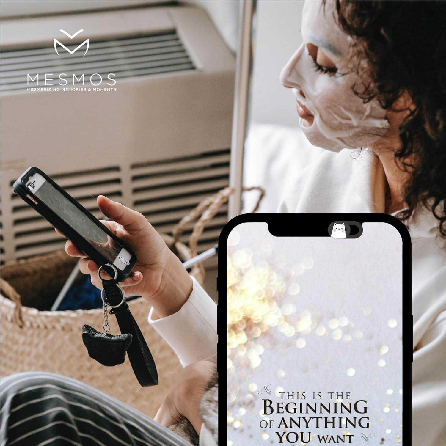 Cubierta deslizante para webcam MESMOS Gatos Lindos - Pequeña