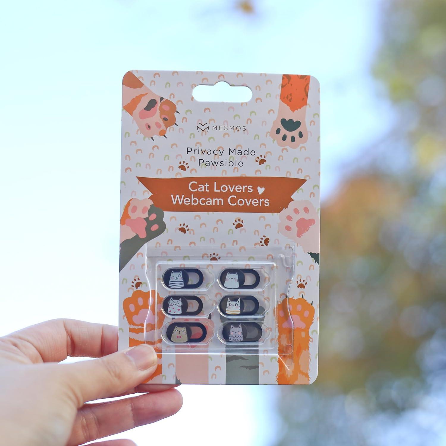 Cubierta deslizante para webcam MESMOS Gatos Lindos - Pequeña
