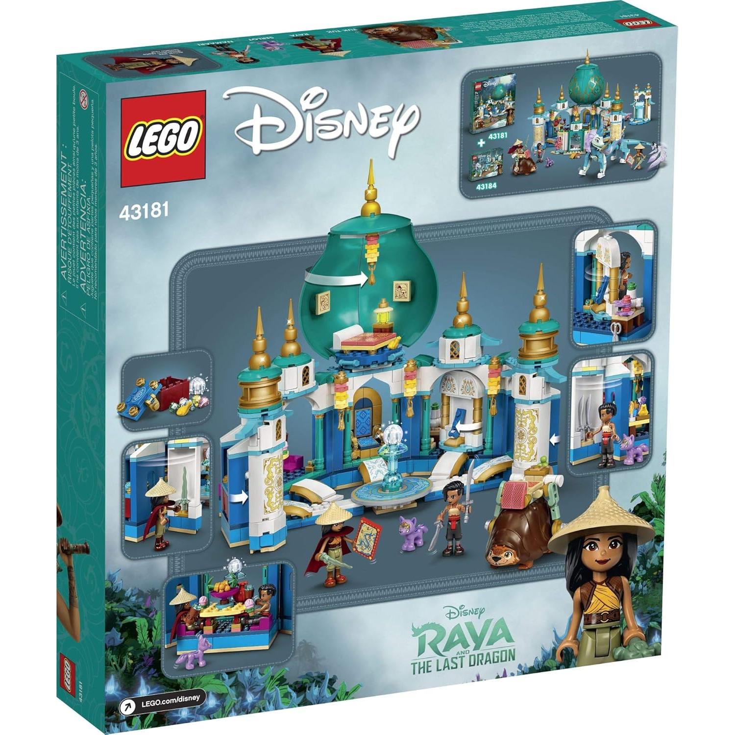 LEGO Disney Raya y el Palacio del Corazón 43181 - 610 Piezas