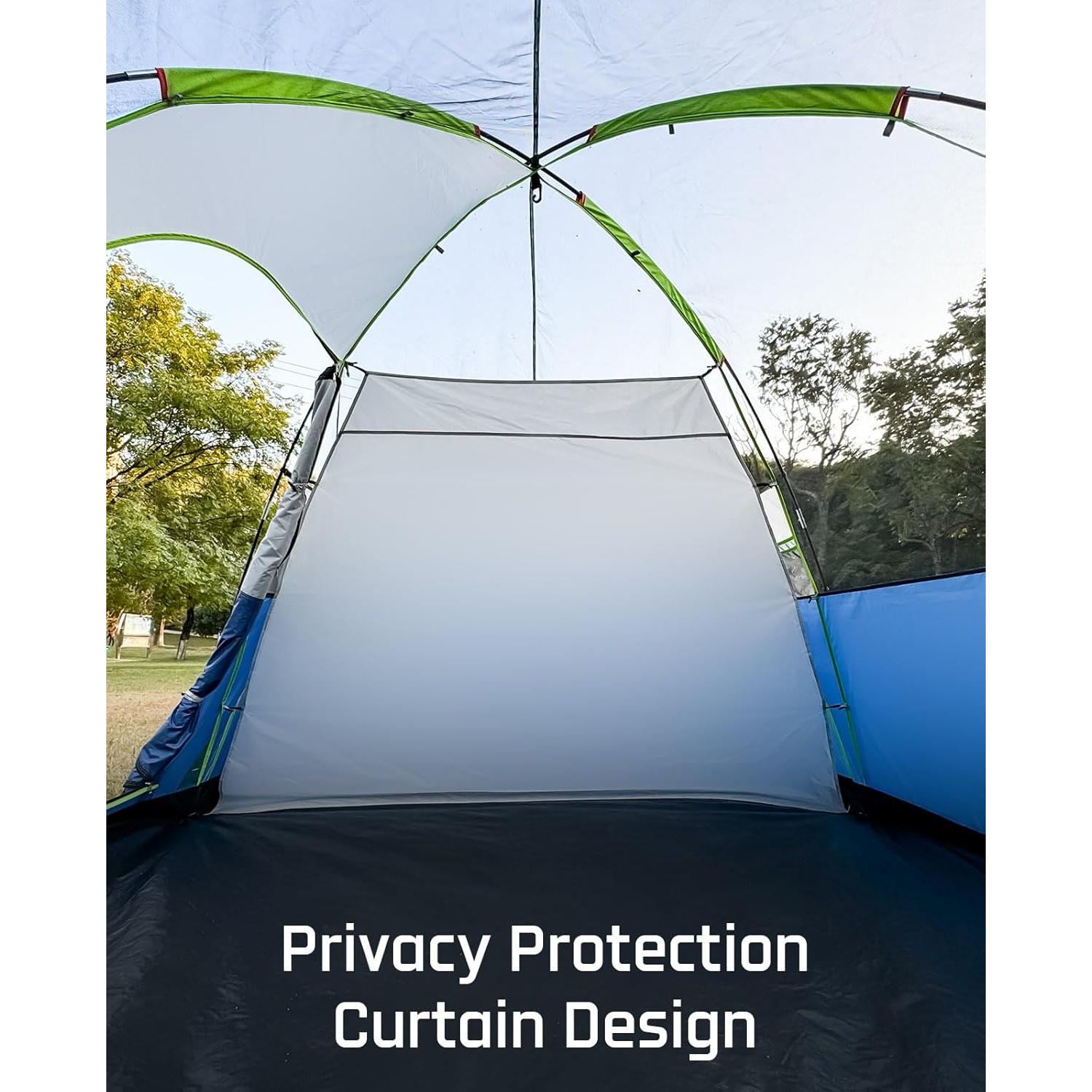 Tienda de Camping Loyeahcamp para 8 Personas Impermeable