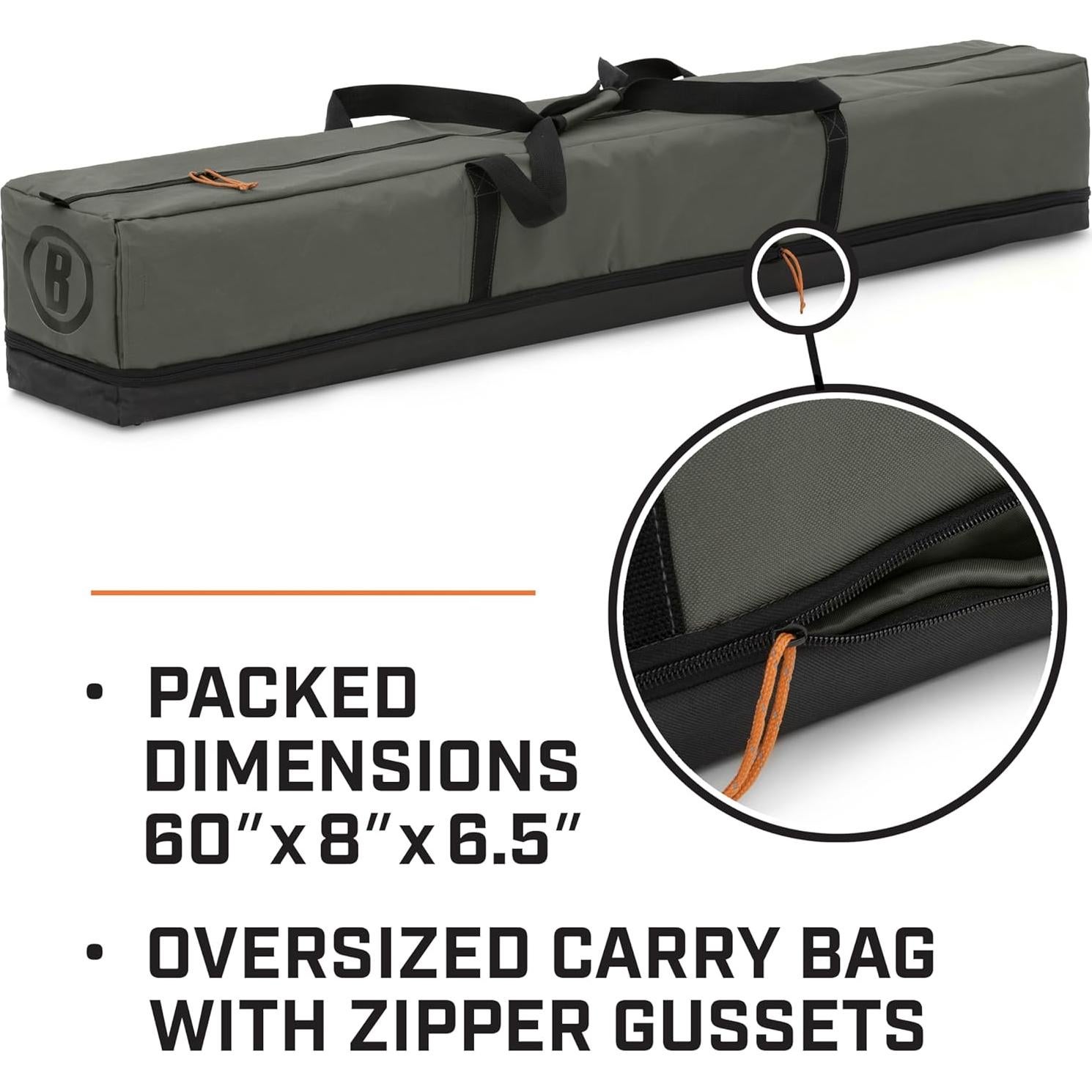 Bushnell Tent | Instant Pop Up 3P / 4P/ 6P / 8P Hub Style Tents | Best Pop Up Tent for Camping, Hiking, Family Camping, Hunting, Fishing, and Basecamp