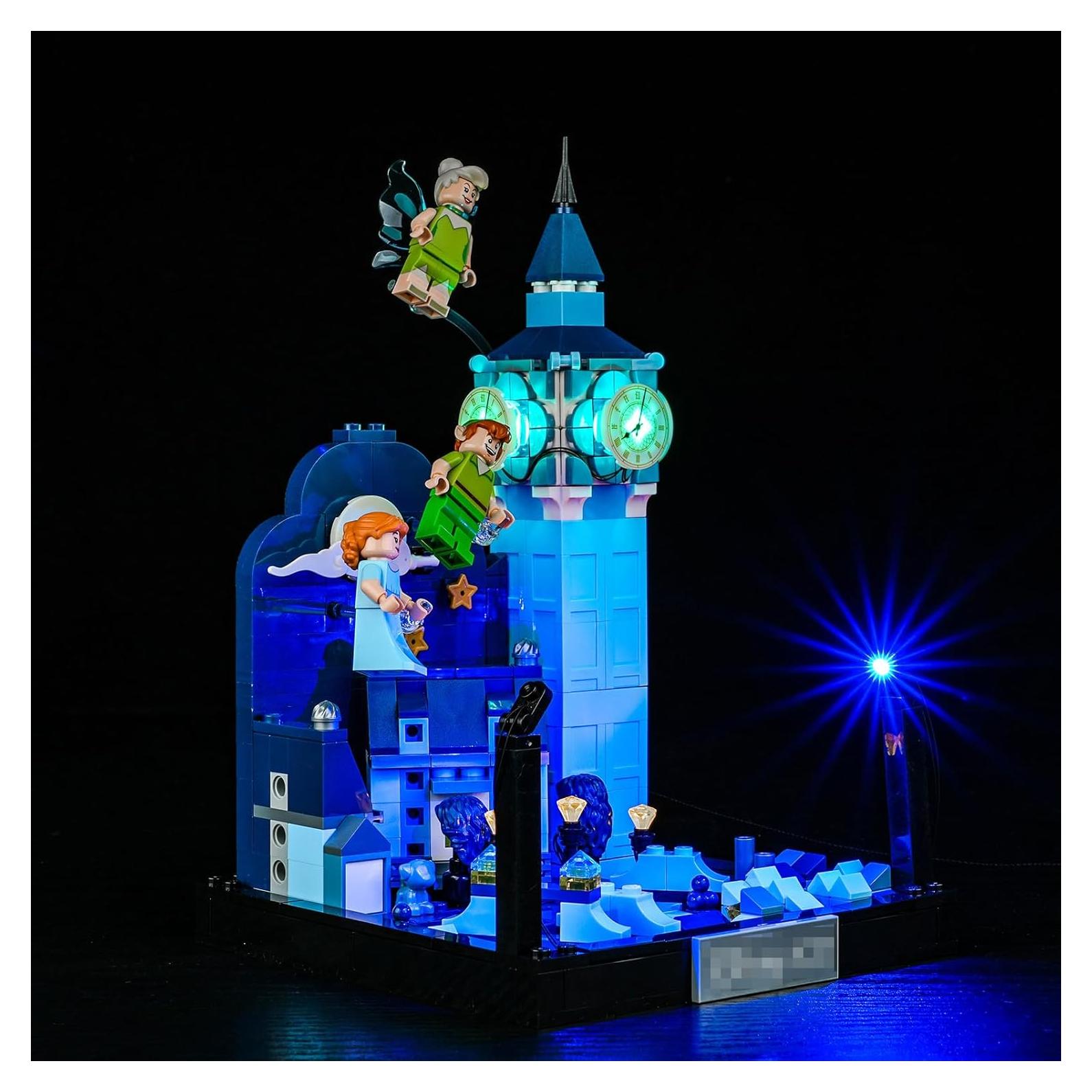 Kit de Luz LED LocoLee para LEGO 43232 Peter Pan y Wendy
