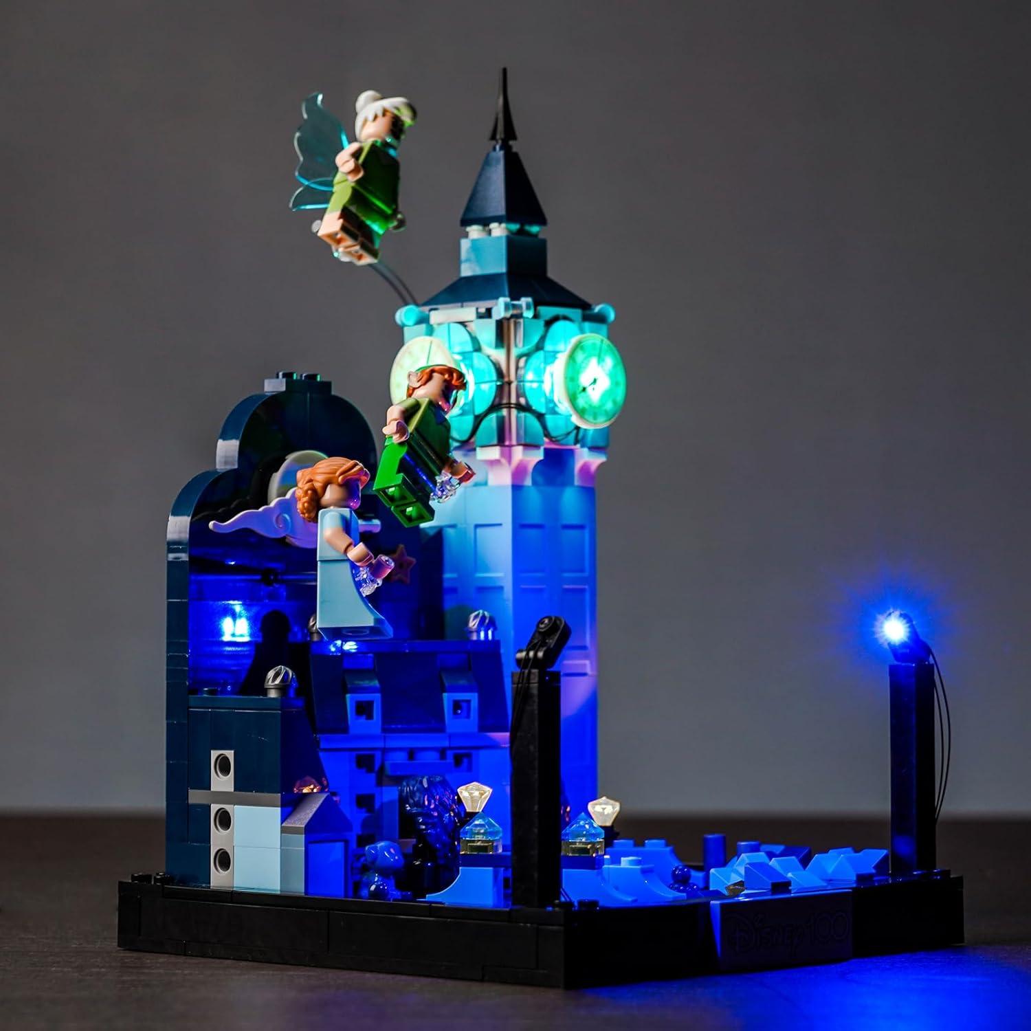 Kit de Luz LED LocoLee para LEGO 43232 Peter Pan y Wendy